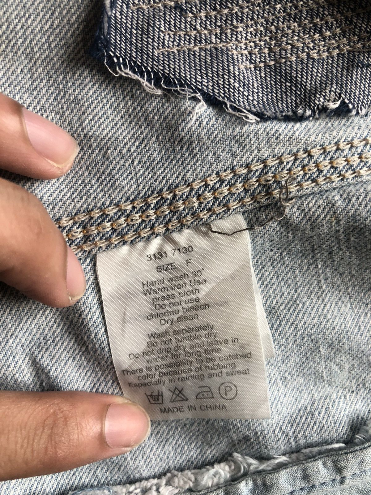 Le Grande Bleu (L.G.B.) 🇯🇵Goa Denim Selvedge sleveless Jacket Kapital Sid Vicious Size US M / EU 48-50 / 2 - 12 Thumbnail