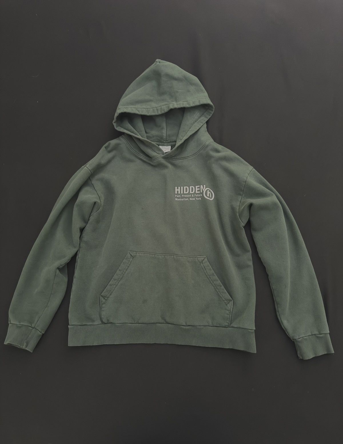 HIDDEN HIDDEN NY MEDIUM GREEN HOODIES Size US M / EU 48-50 / 2 - 1 Thumbnail