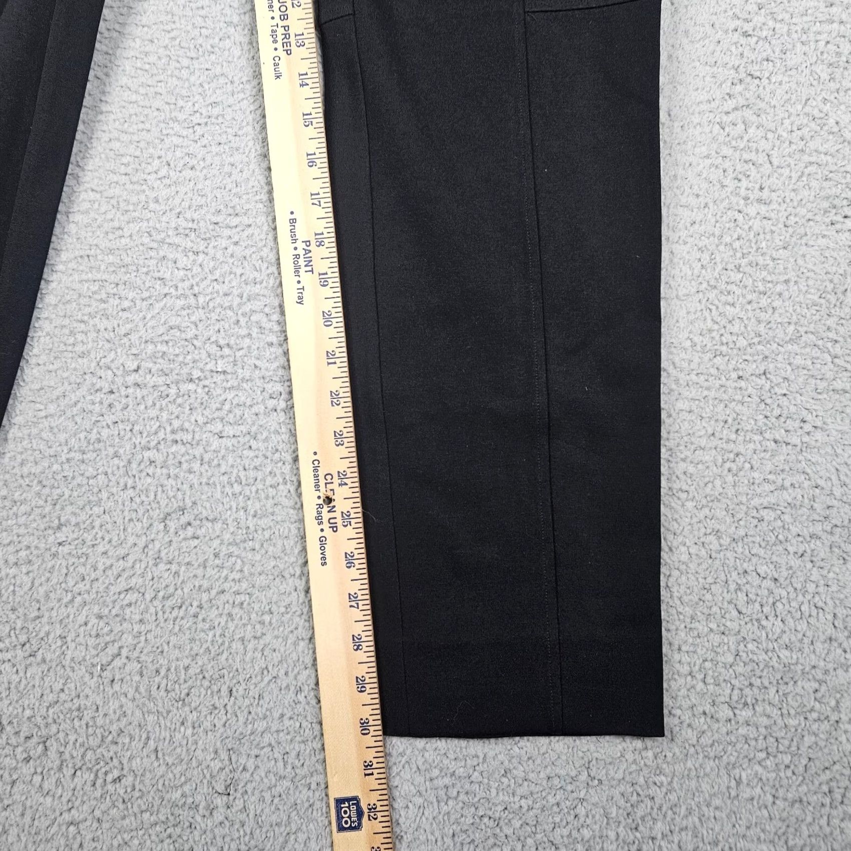 Vintage OSKA Women’s Black Pull-on Casual Pant Size 0 - Pants, 0, Black, Regular Rise, Skinny Leg, Knit, Viscose Polyamide Elastane, Casual Pant, Women, OSKA Size 25" / US 0 / IT 36 - 3 Thumbnail