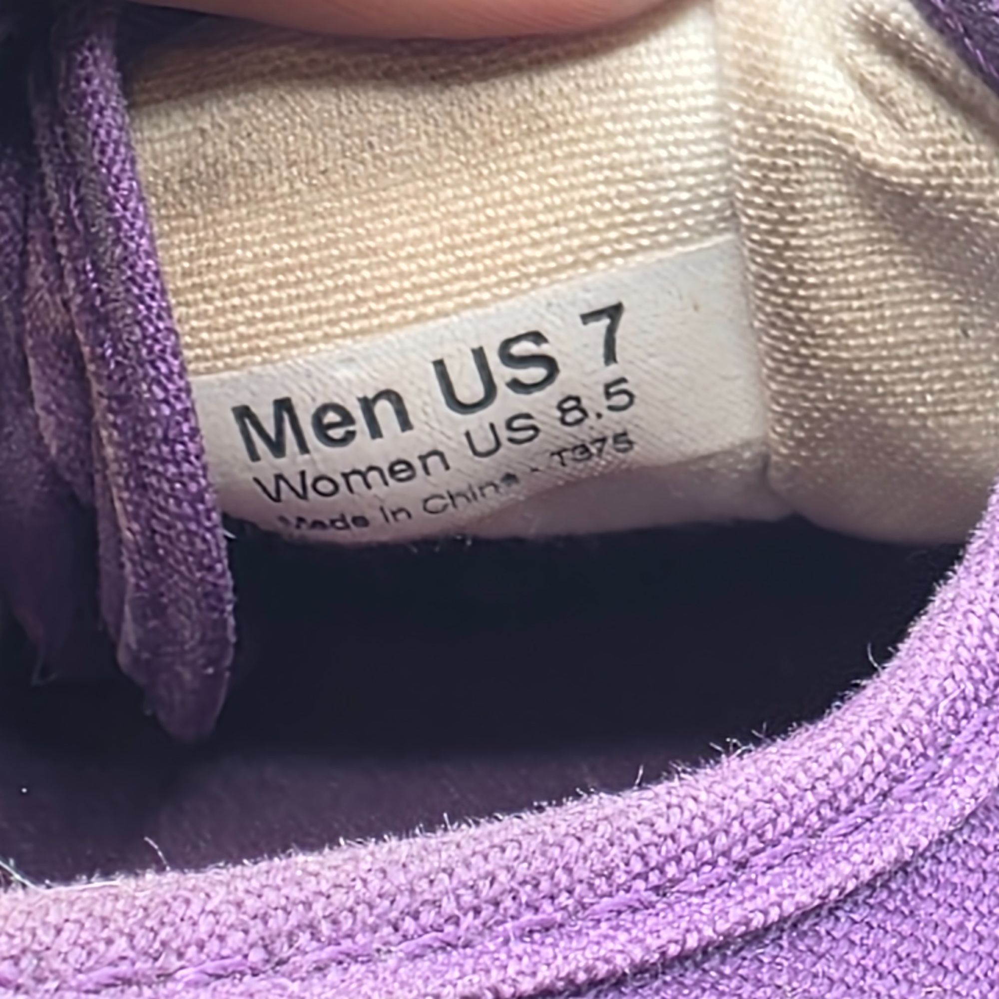 Vans Vans Prison Issue Womens Size 8.5 Purple Skate Shoes Casual Size US 8.5 / IT 38.5 - 6 Thumbnail