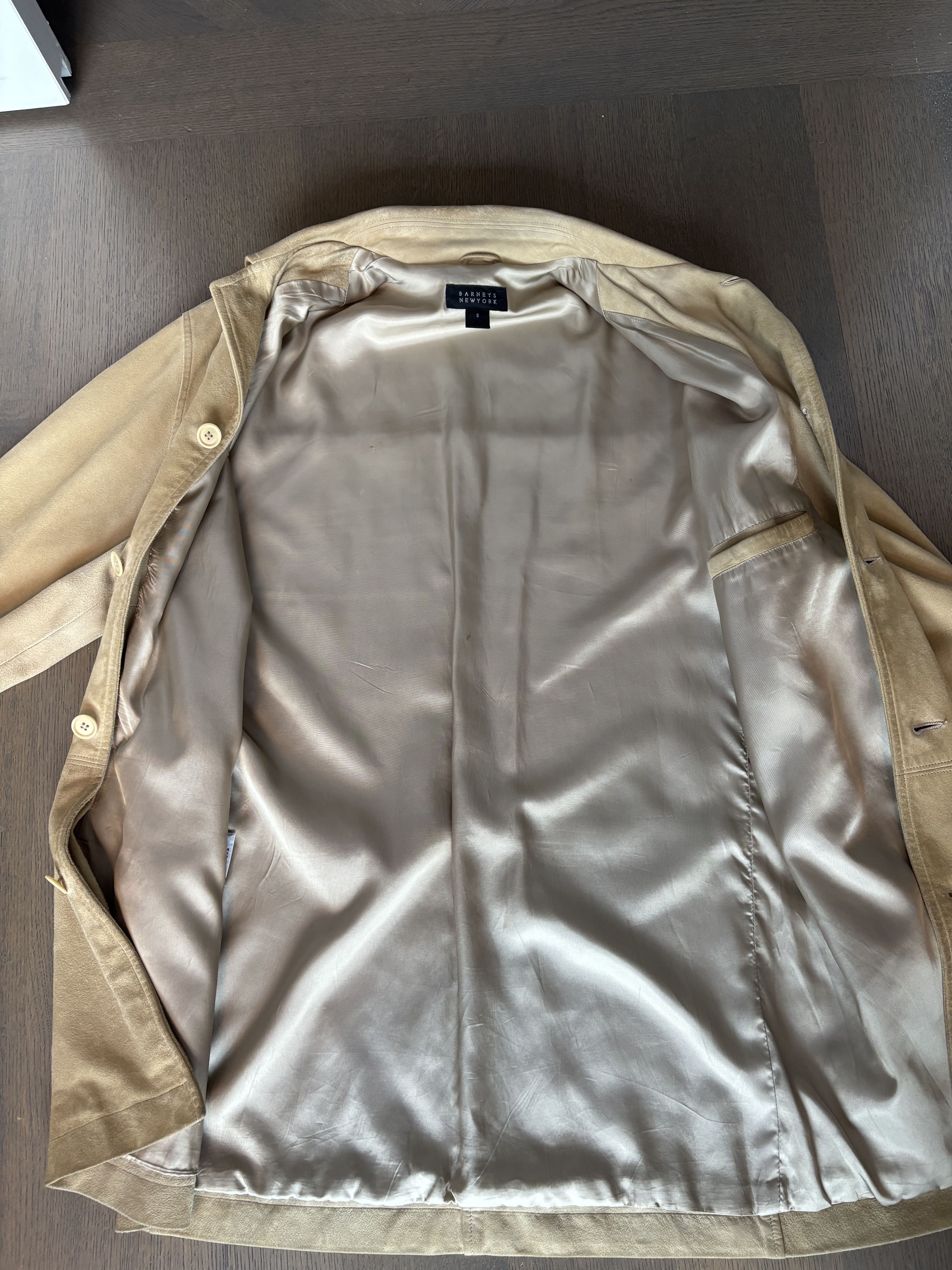 Barneys New York Vintage Barney's New York Suede Jacket Size US S / EU 44-46 / 1 - 5 Thumbnail