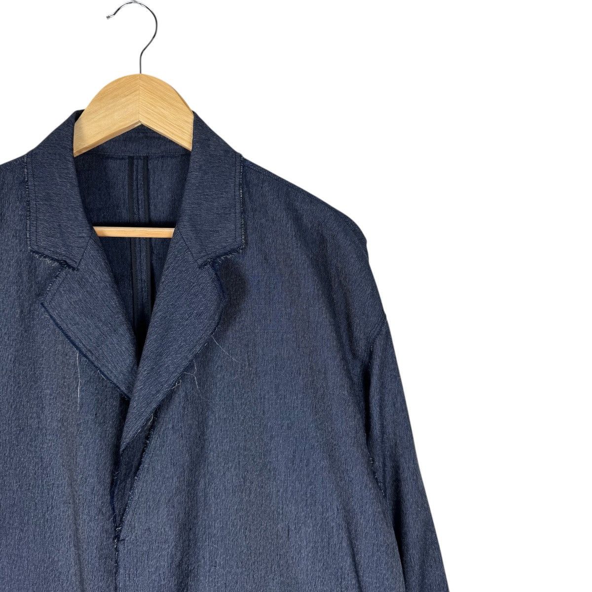 Giuliano Fujiwara 🌟GIULIANO FUJIWARA STYLE DISTRESS OVERCOAT JACKET Size US S / EU 44-46 / 1 - 4 Thumbnail