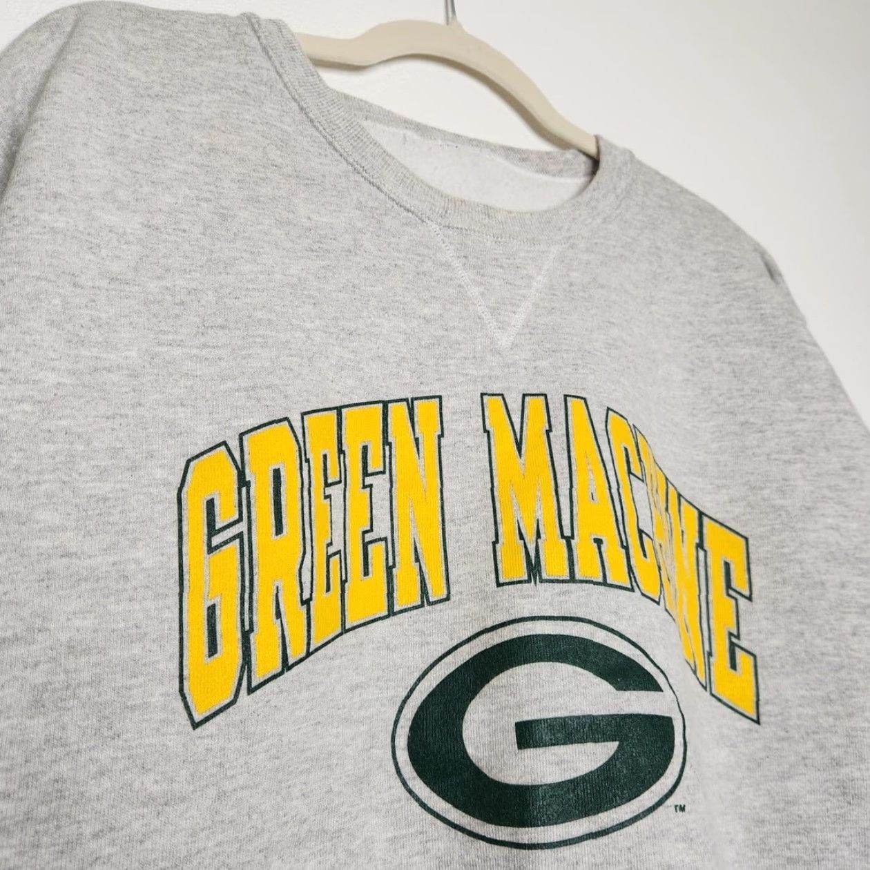 Champion VINTAGE Champion Green Bay Packers Green Machine Crewneck Sweatshirt NFL Shirt Default? Size US XL / EU 56 / 4 - 3 Thumbnail