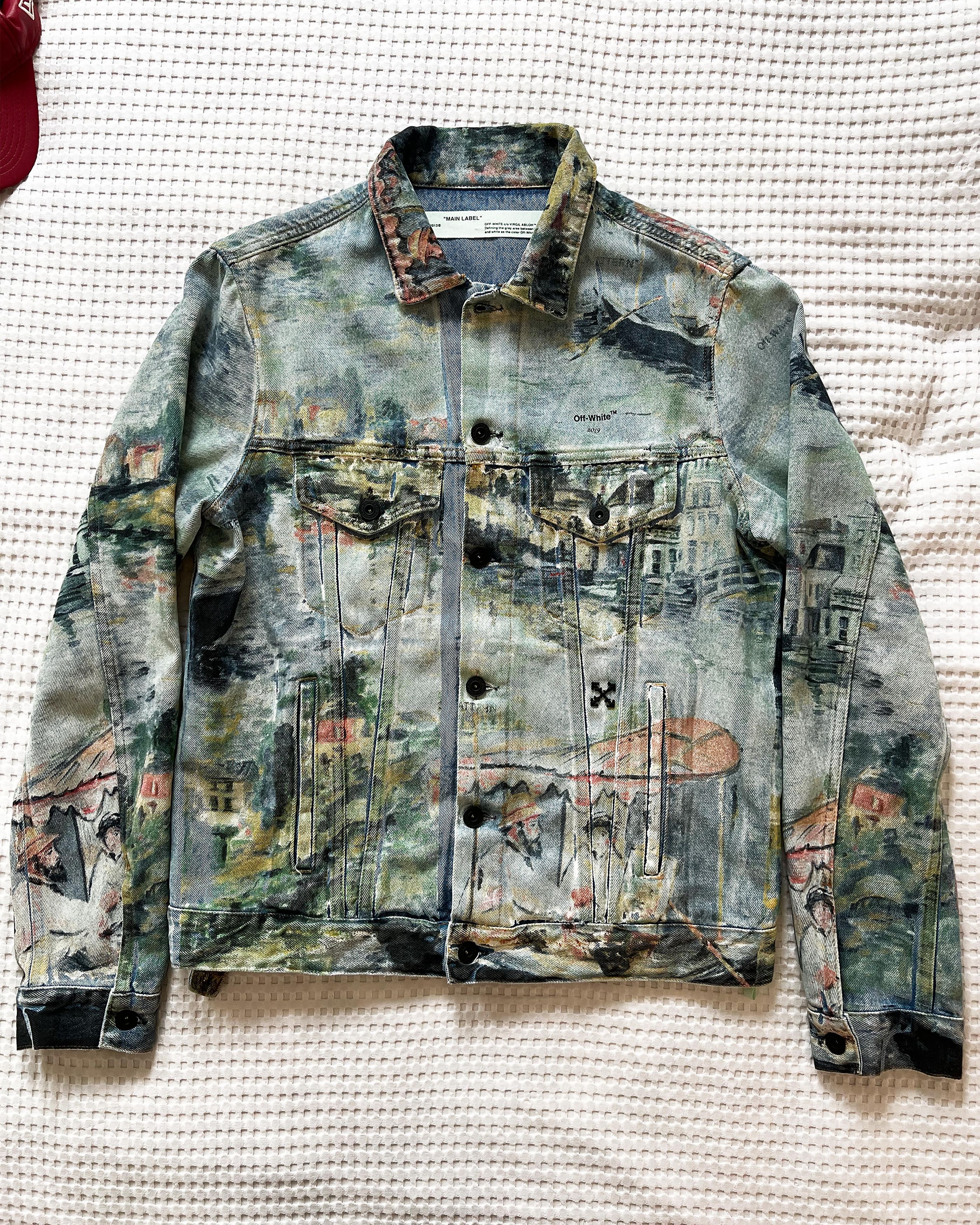 Off-White Off-White™ by Virgil Abloh Slim-Fit Denim Jacket (2019) Size US L / EU 52-54 / 3 - 3 Thumbnail