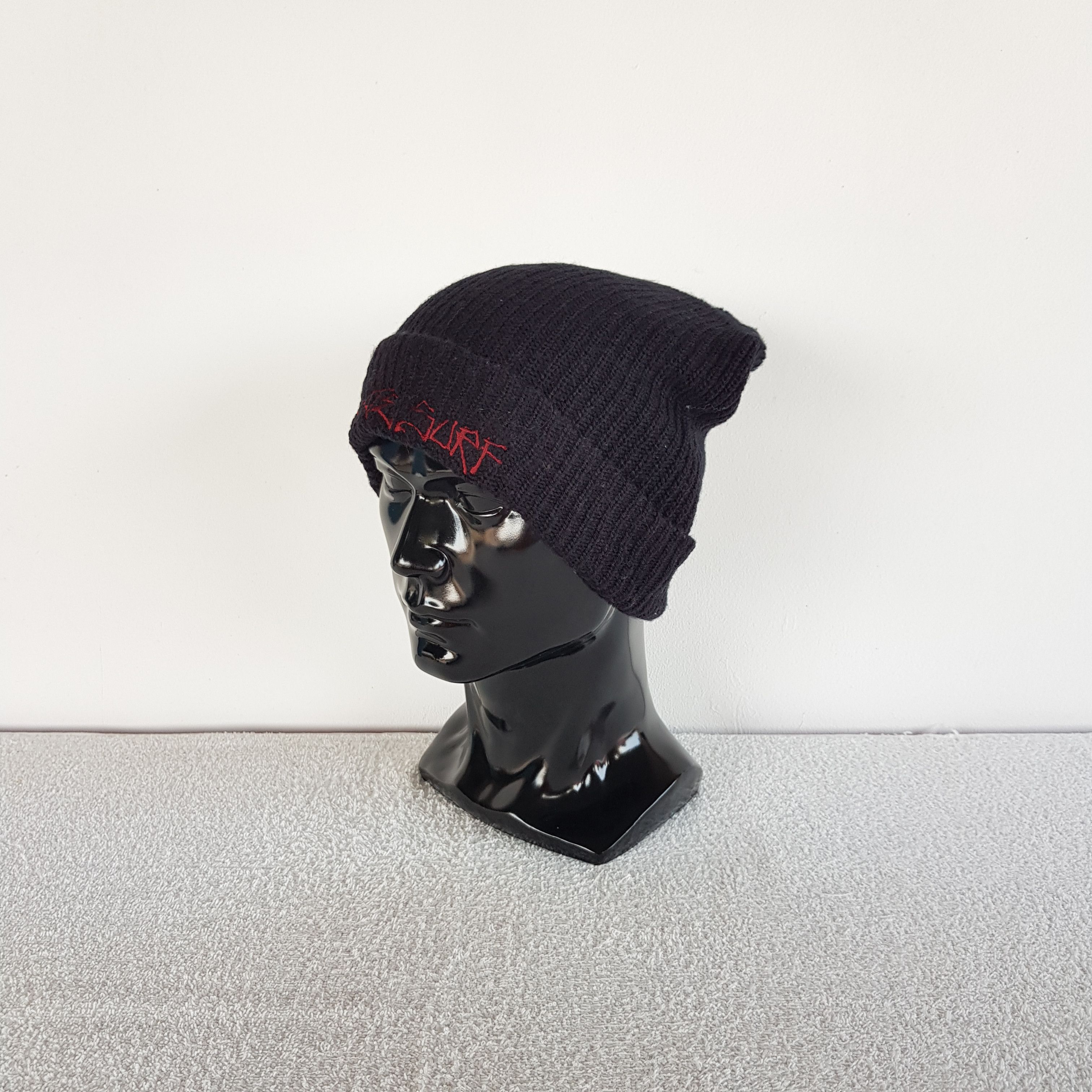 Aran Isles Knitwear Vintage Pirate Surf Beanie Snow Caps Surfwear Hats Size ONE SIZE - 1 Thumbnail