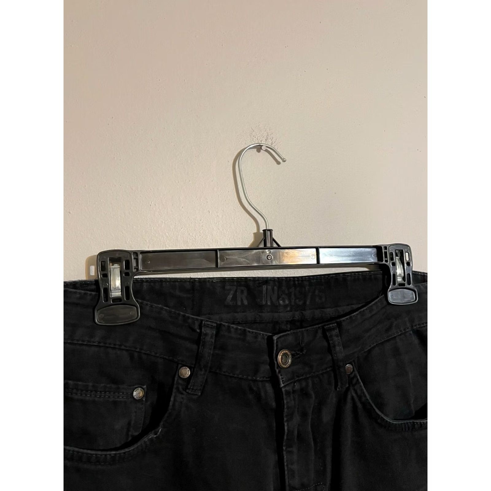 Zara Zara Man Young Division ZR JNS1975 Black Denim Jeans Pants Men's 30 Size US 31 - 3 Thumbnail