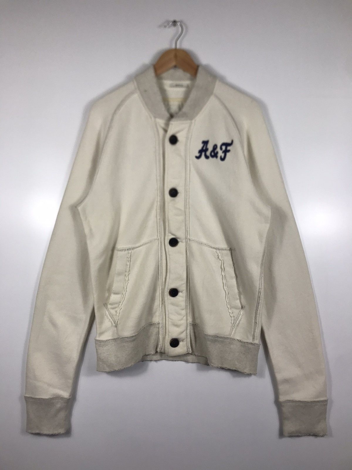 Abercrombie & Fitch 🔥Abercrombie & Fitch Muscle Button Shirt Sweater Size US L / EU 52-54 / 3 - 1 Thumbnail