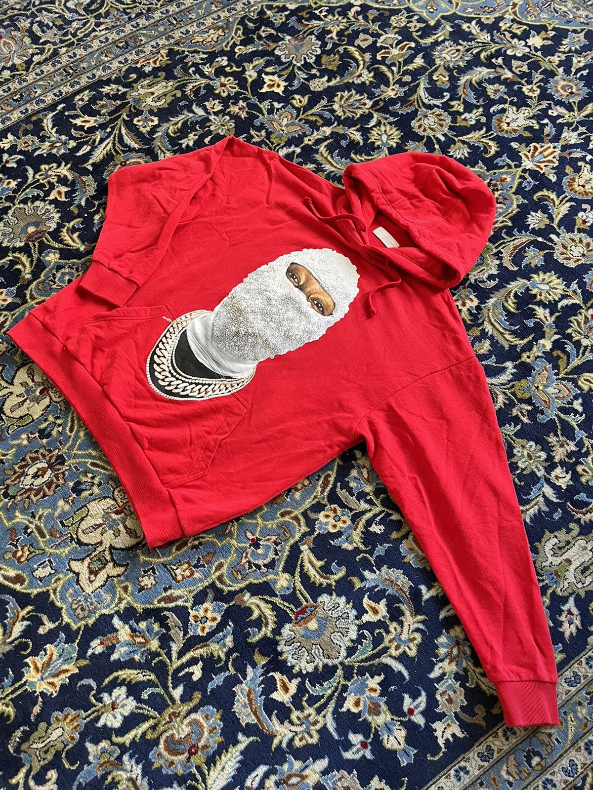 Ih Nom Uh Nit Red Future Mask Hoodie Size US XL / EU 56 / 4 - 3 Thumbnail