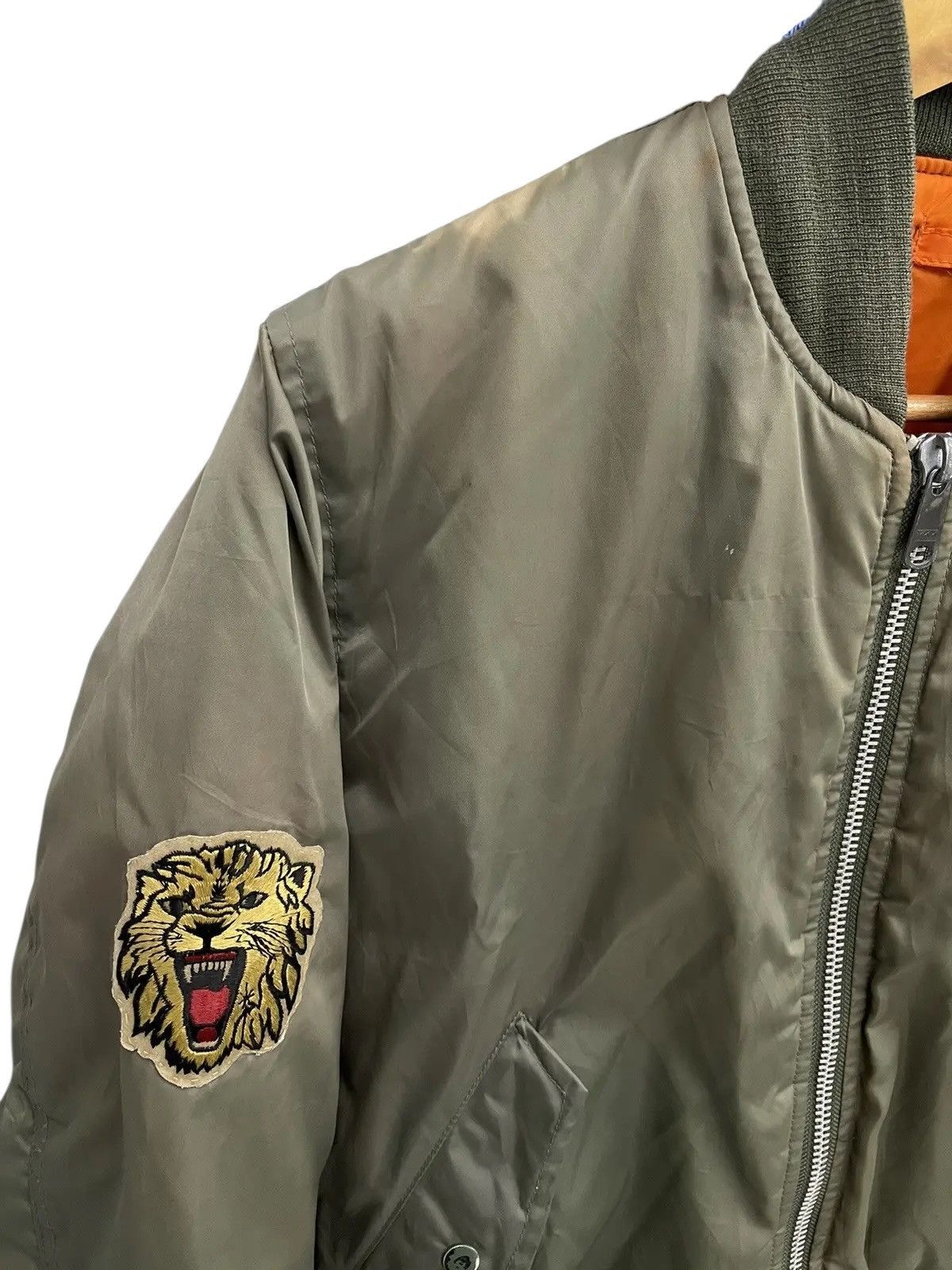 Alpha Industries Alpha Industries MA-1 Flight Jacket Sage Green USAF Bomber Size US M / EU 48-50 / 2 - 2 Thumbnail