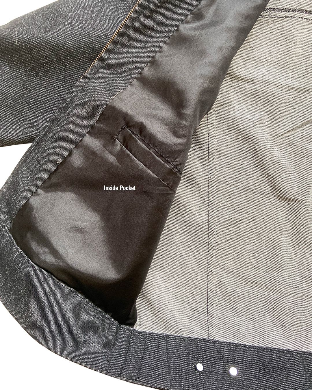Other STUDIOMANUSIA® 14oz Boxy Denim Jacket Size US L / EU 52-54 / 3 - 8 Thumbnail
