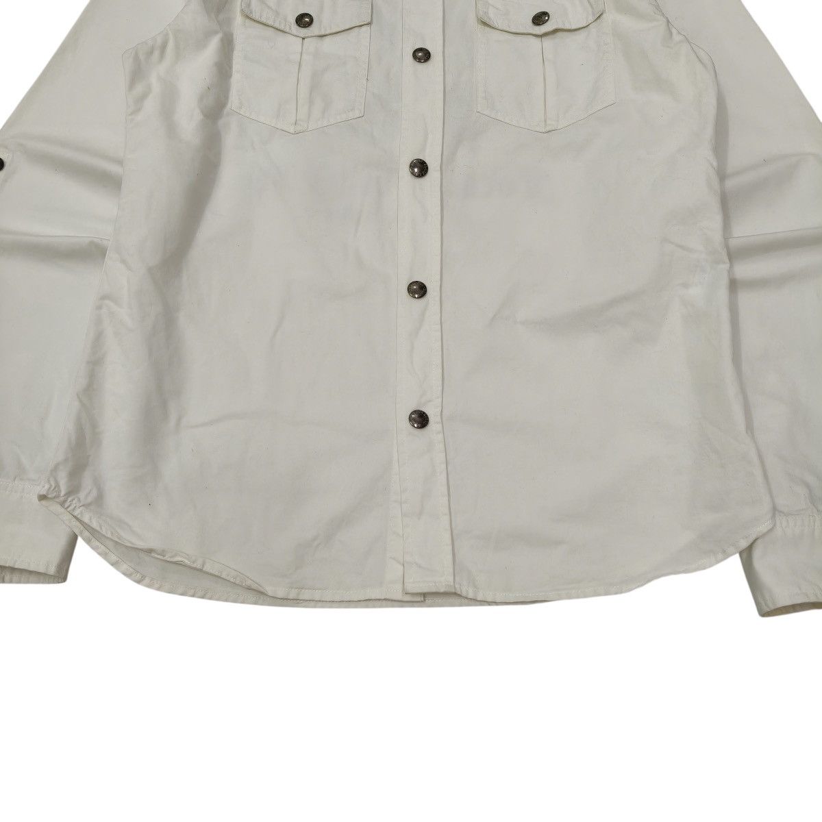 BERNINGS SHO Vintage Y2K BERNINGS-SHO Black Label Skull Shirt Button Up Size US L / EU 52-54 / 3 - 5 Thumbnail