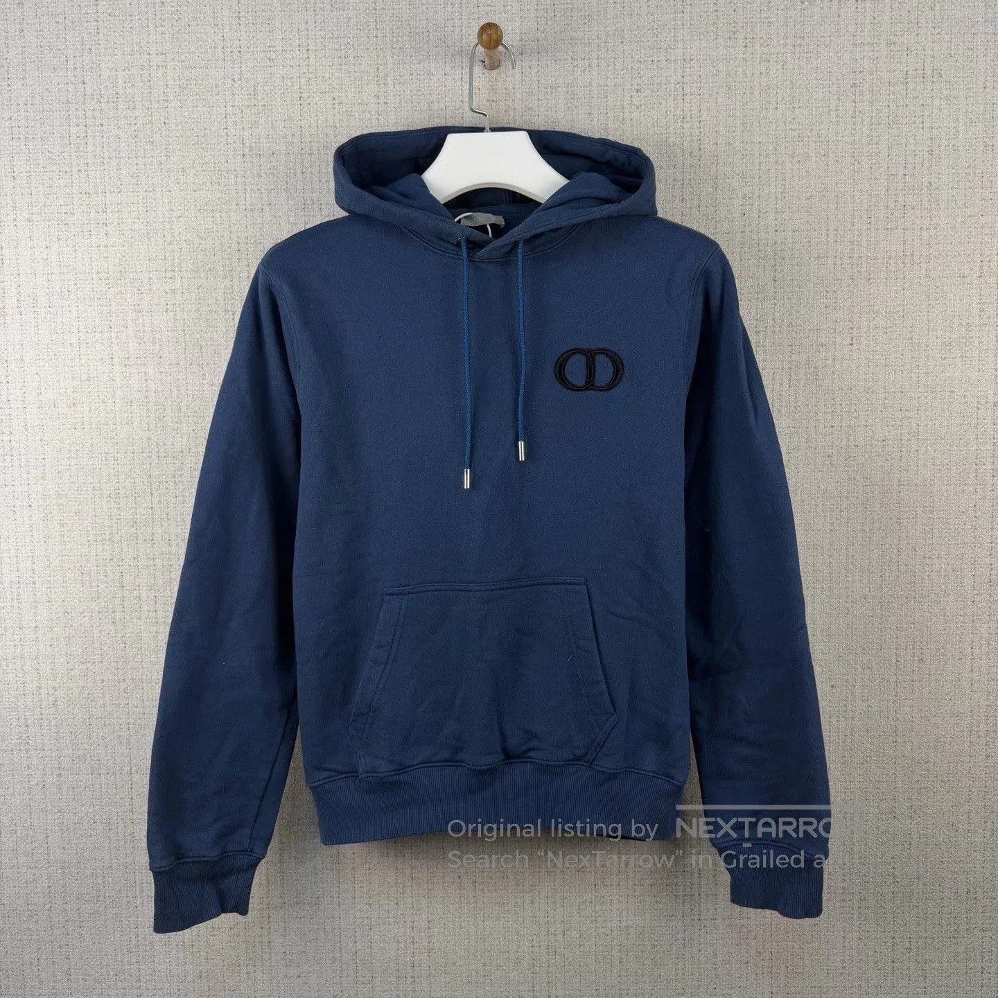 Dior DIOR Logo Embroidered Hooded Solid Sweatshirt. Size US M / EU 48-50 / 2 - 1 Thumbnail