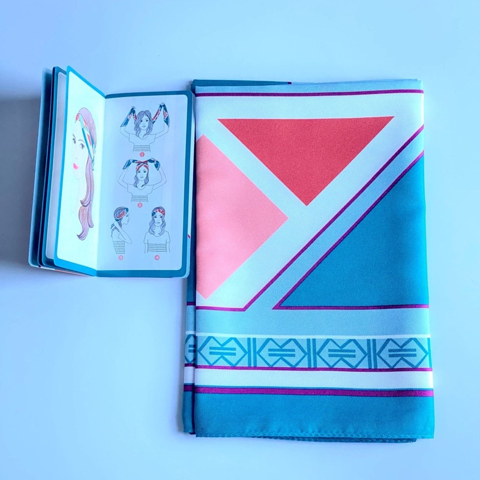 Goods Kerastase Mother Daughter Multi Use Color Block Scarf Size ONE SIZE - 4 Thumbnail
