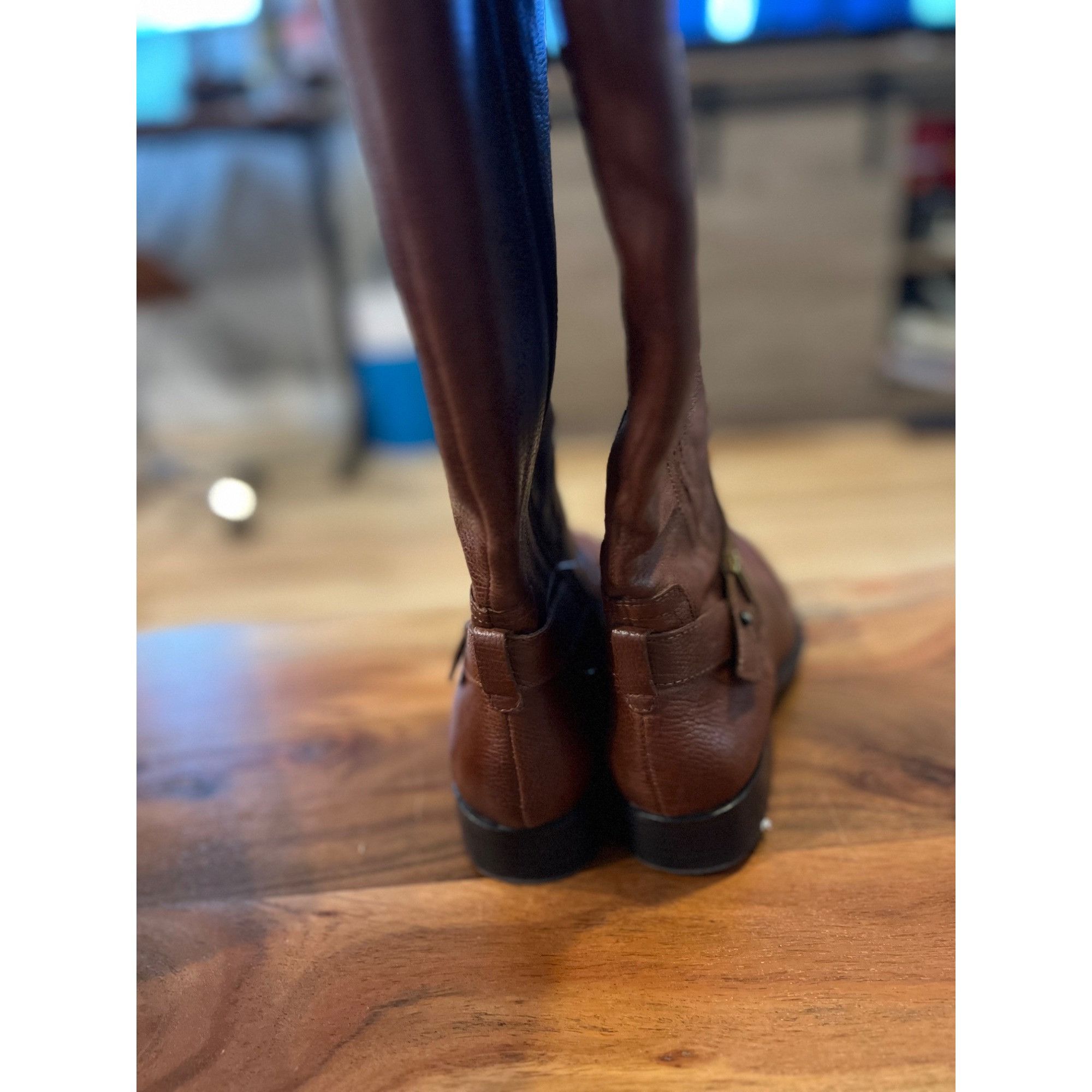 Naturalizer Naturalizer Joan Wide Calf Leather Boots - Size 6.5 Size US 6.5 / IT 36.5 - 5 Thumbnail