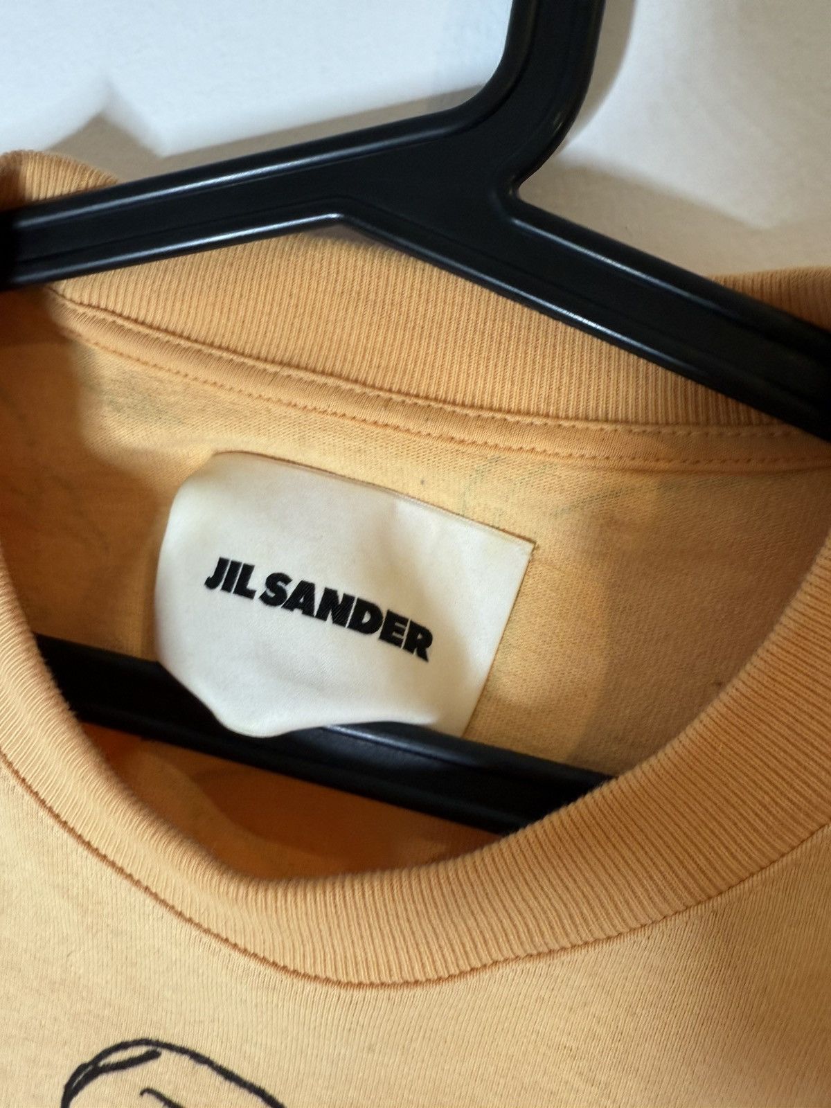 Jil Sander Jil Sander Orange Astrology Print Cotton T-Shirt Size US XL / EU 56 / 4 - 4 Thumbnail