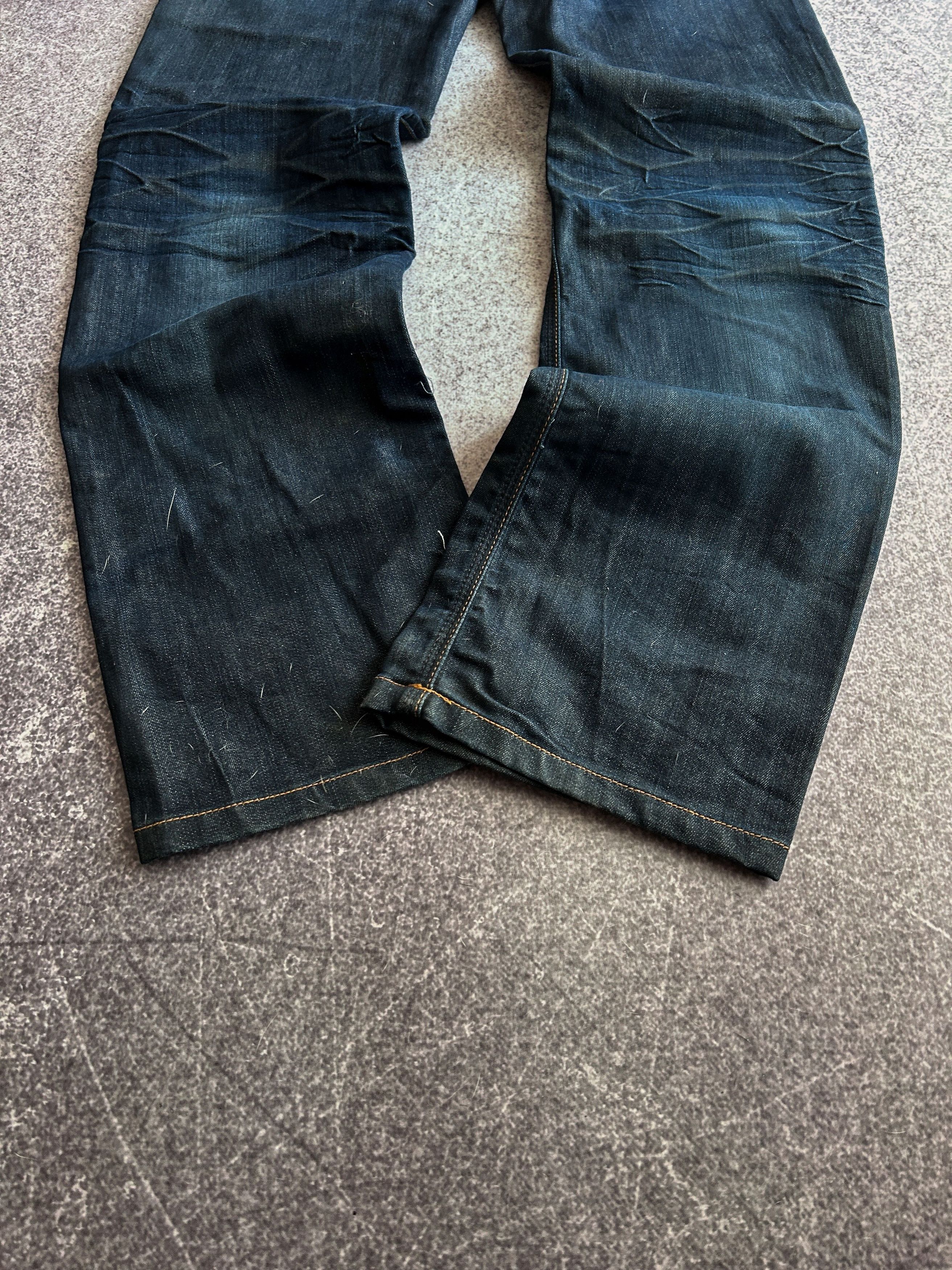Vintage VTG JAPANESE EVISU KAPITAL STYLE JEANS 90S Size US 30 / EU 46 - 3 Thumbnail
