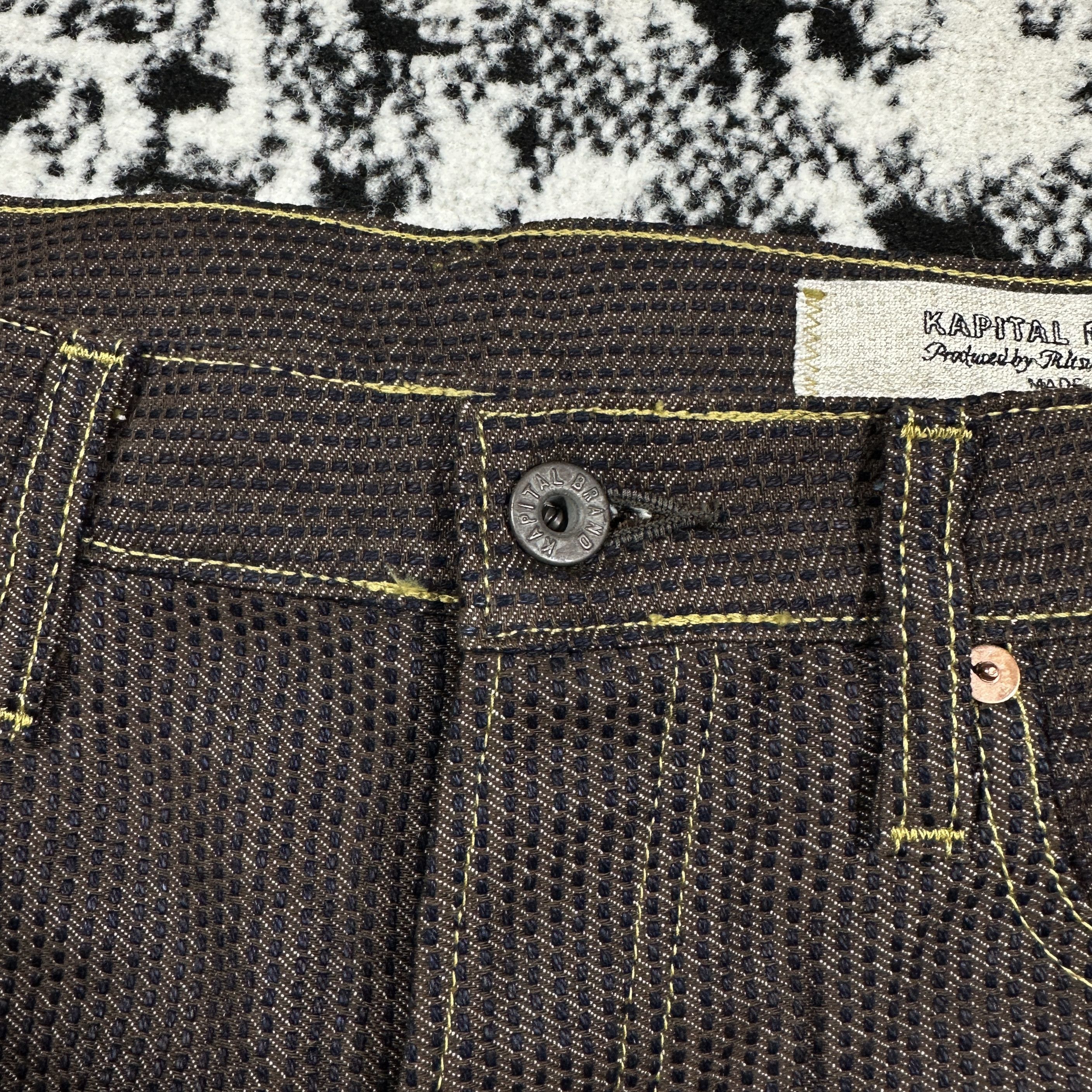 Kapital KAPITAL CENTURY DENIM 5P MONKEY CISCO JEANS Size US 36 / EU 52 - 6 Thumbnail