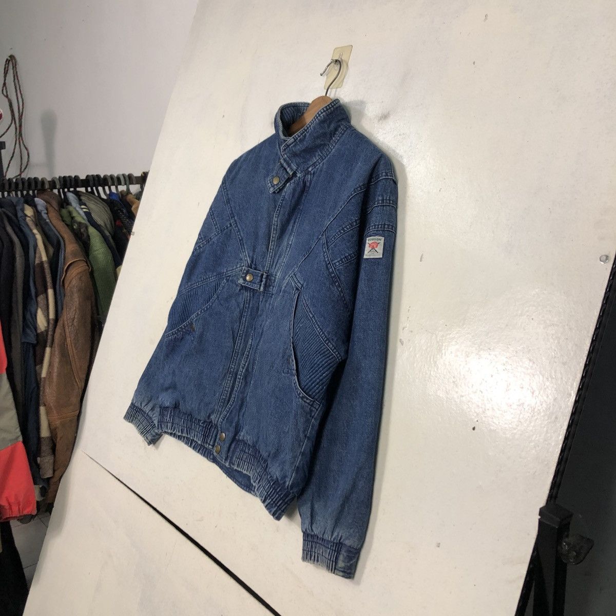 Japanese Brand Biker Bondage Parachute Denim Jacket Bobson Seditionaries Size US L / EU 52-54 / 3 - 4 Thumbnail