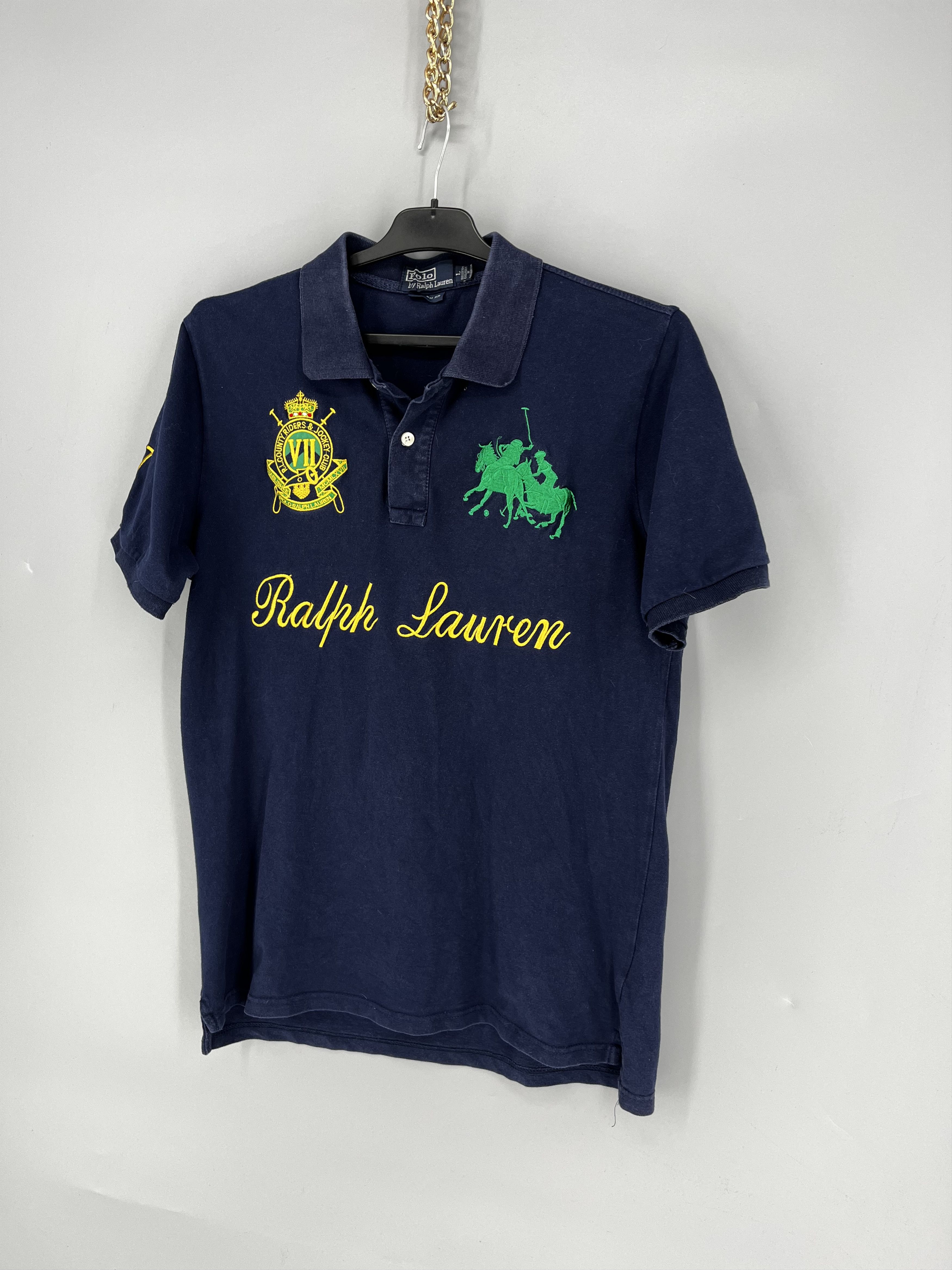 Polo Ralph Lauren Vintage Polo By Ralph Lauren Chief Keef Custom Fit Polo Size US L / EU 52-54 / 3 - 3 Thumbnail