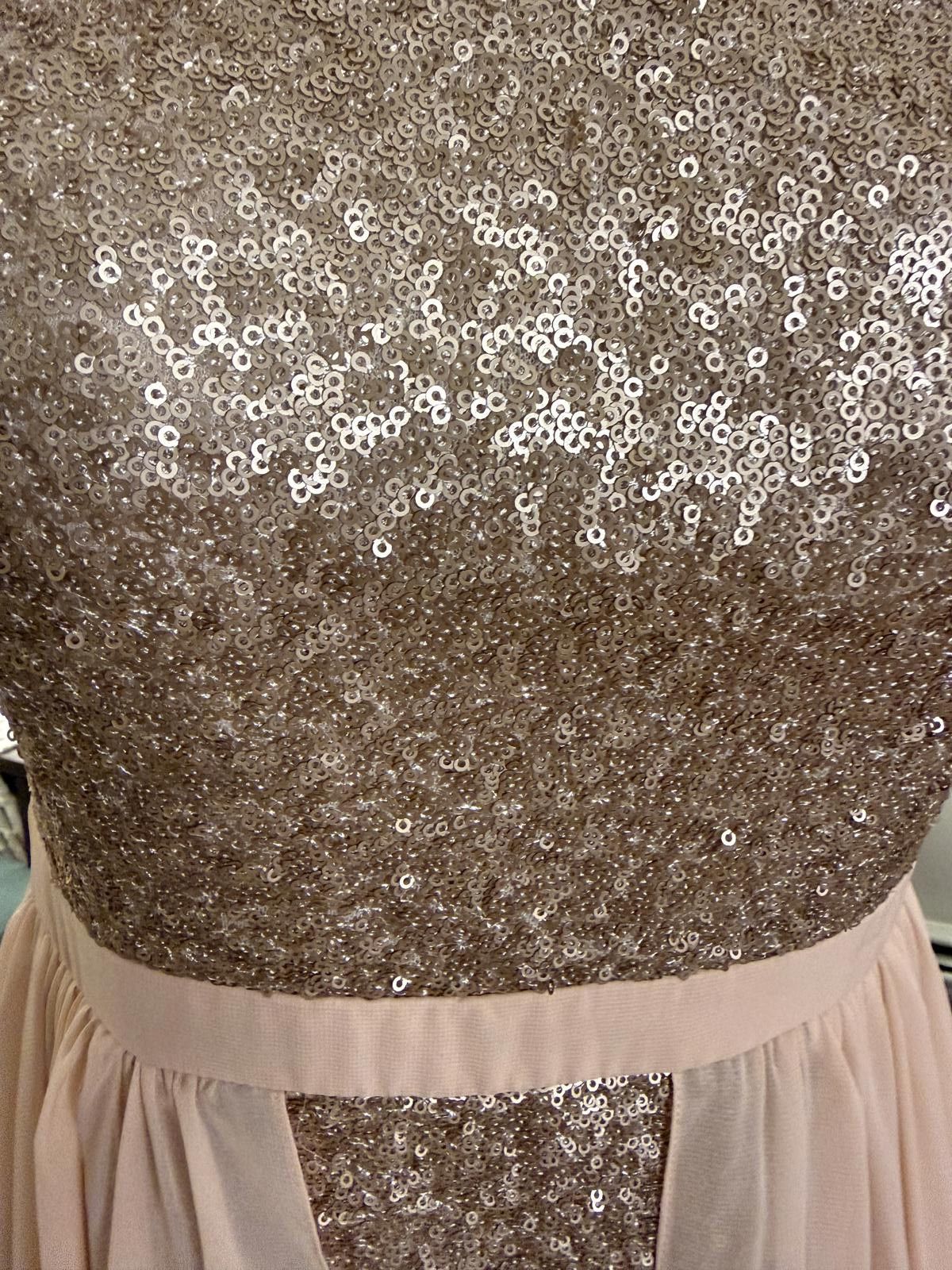 Other Aiden Mattox Strapless Chiffon Overlay Hi-Lo Dress Size US 8 Size M / US 6-8 / IT 42-44 - 5 Thumbnail