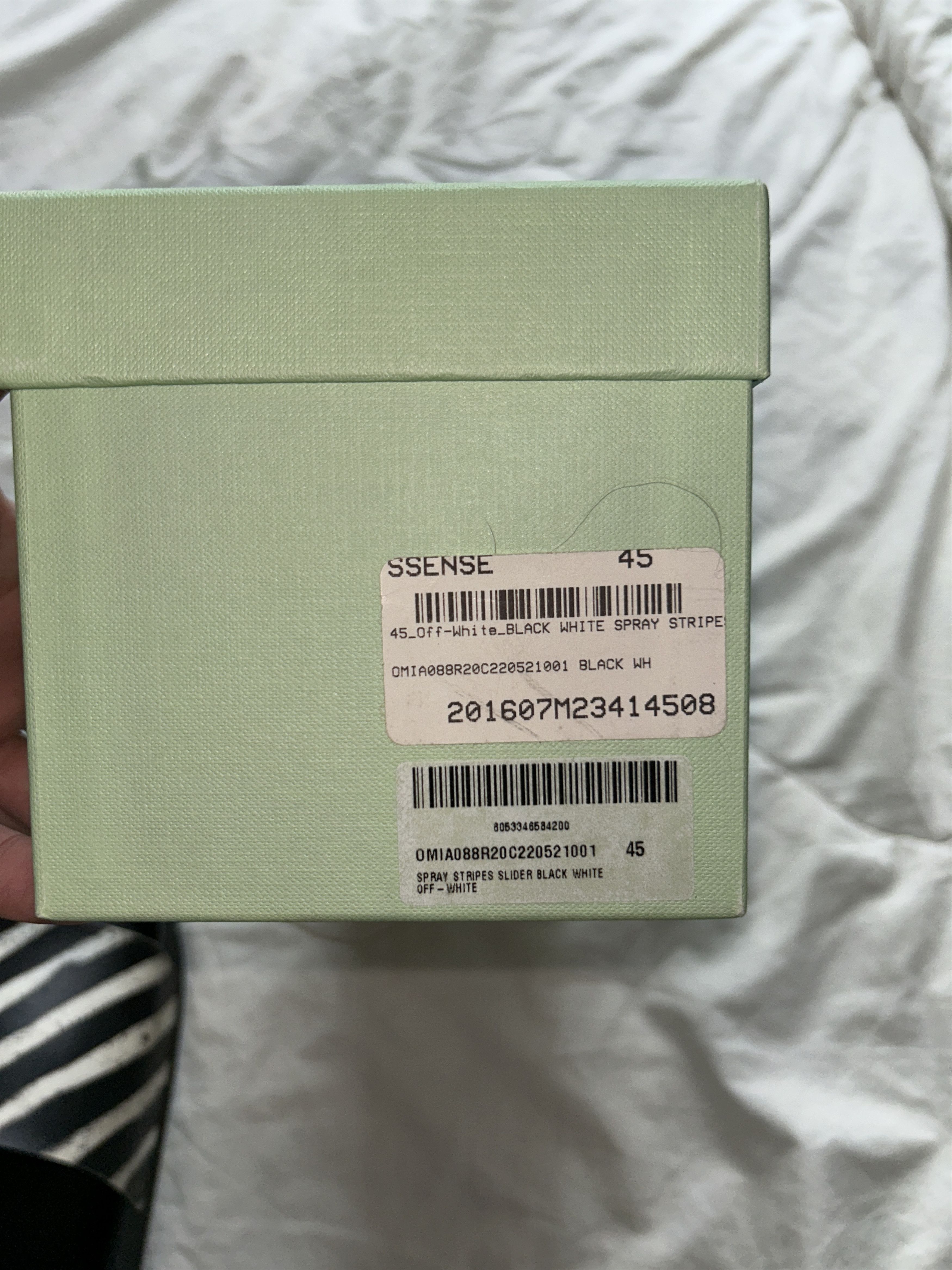 Off-White OFF-WHITE Spray Stripes Slider Size US 11.5 / EU 44-45 - 5 Thumbnail
