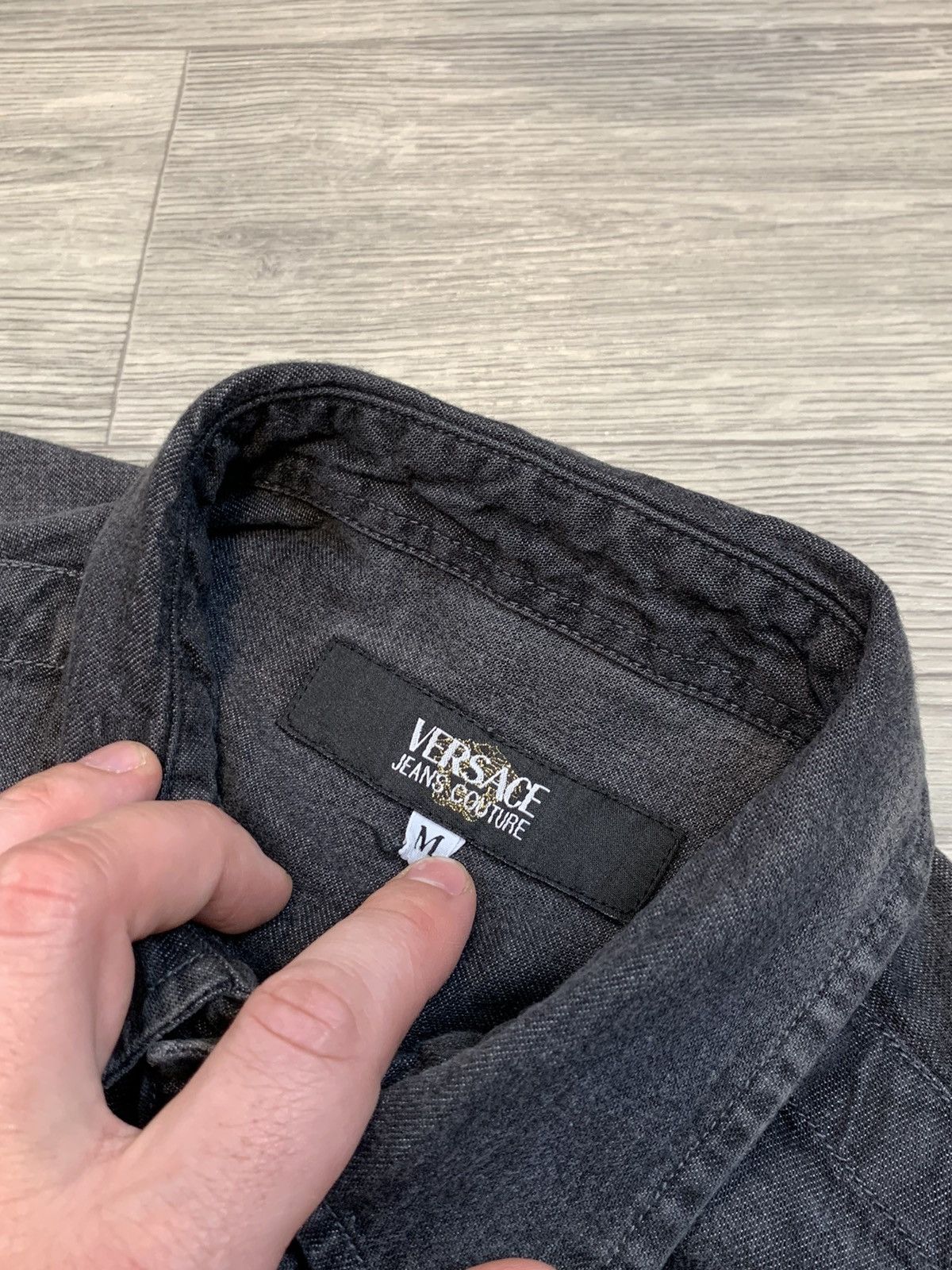 Versace Jeans Couture × Vintage Versace jeans couture vintage denim shirt Size US M / EU 48-50 / 2 - 5 Thumbnail