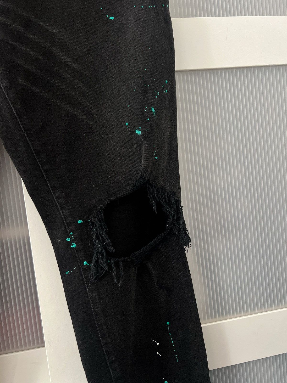 Amiri Amiri Paint Splatter Jeans Size US 34 / EU 50 - 4 Thumbnail