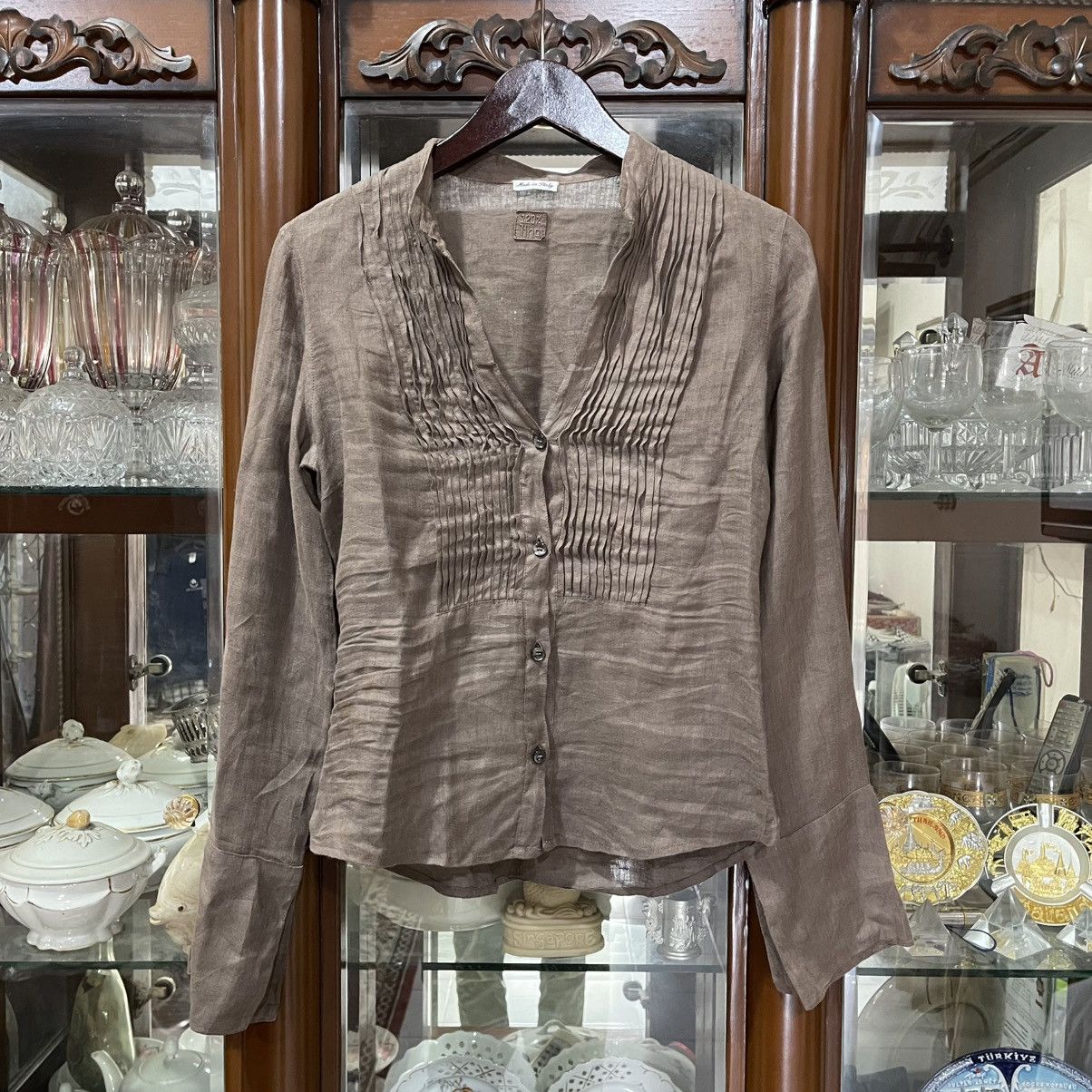 120% Lino 120% Lino button shirt Size M / US 6-8 / IT 42-44 - 1 Thumbnail