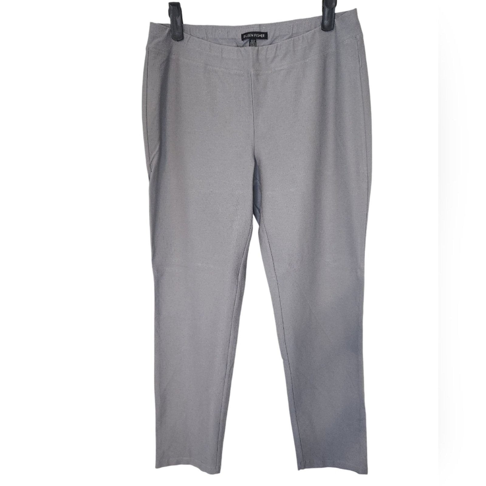 Eileen Fisher Eileen Fisher Washable Crepe Slim Ankle Pants Small Size 27" / US 4 / IT 40 - 2 Thumbnail