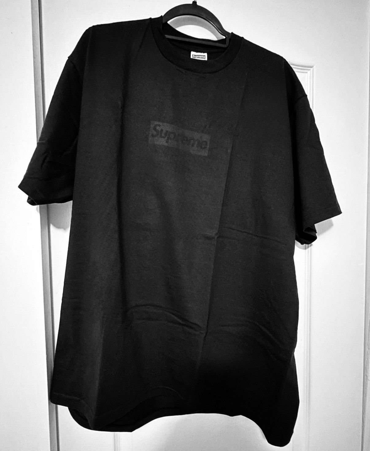 トップス Supreme Tonal Box Logo Tee Black L Supreme Tonal Box Logo Tee Black Men's - SS23 - US