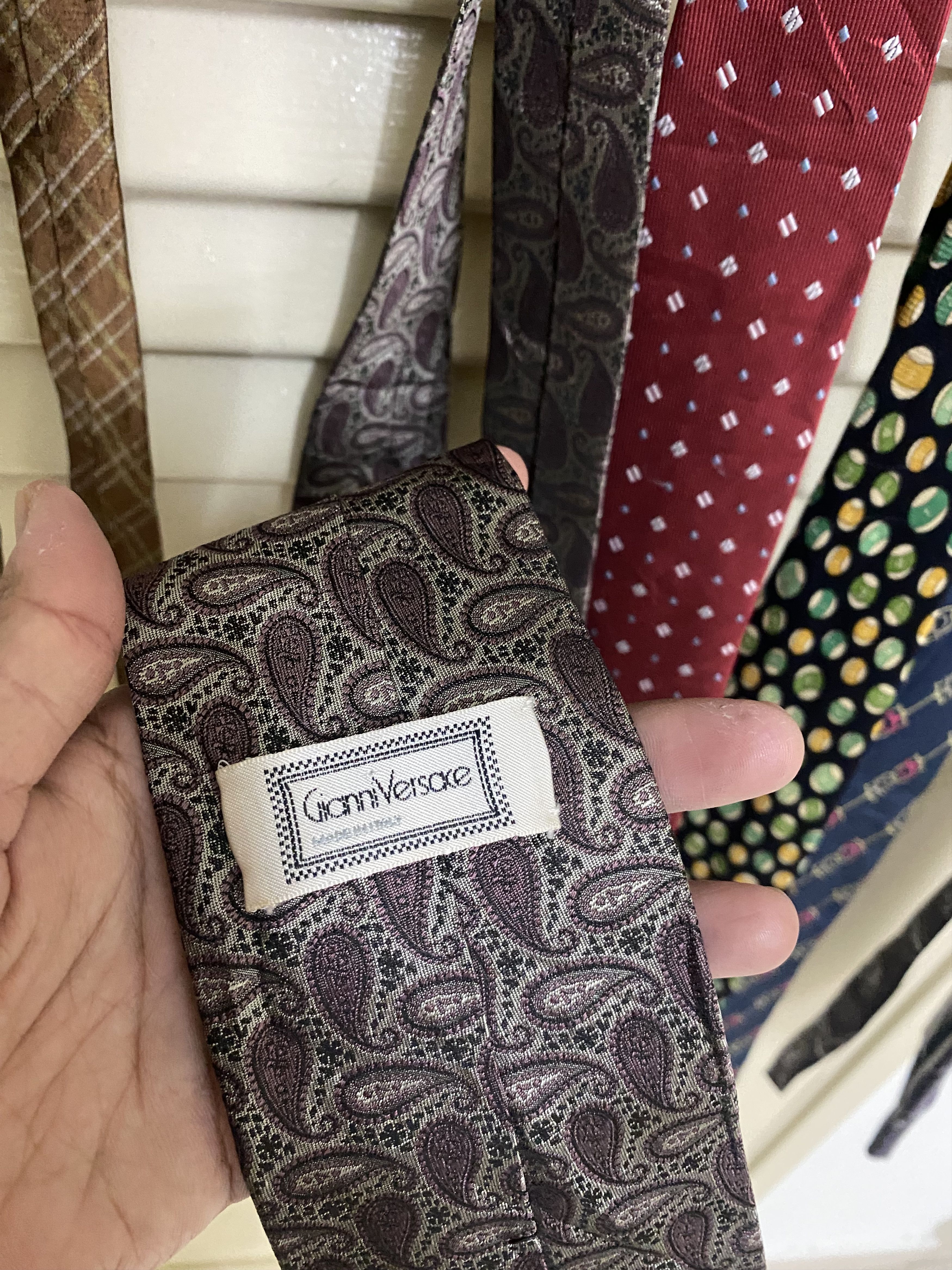 Celine Lots of Tie Gucci Moschino Versace Celine Dries Van Noten Size ONE SIZE - 6 Thumbnail