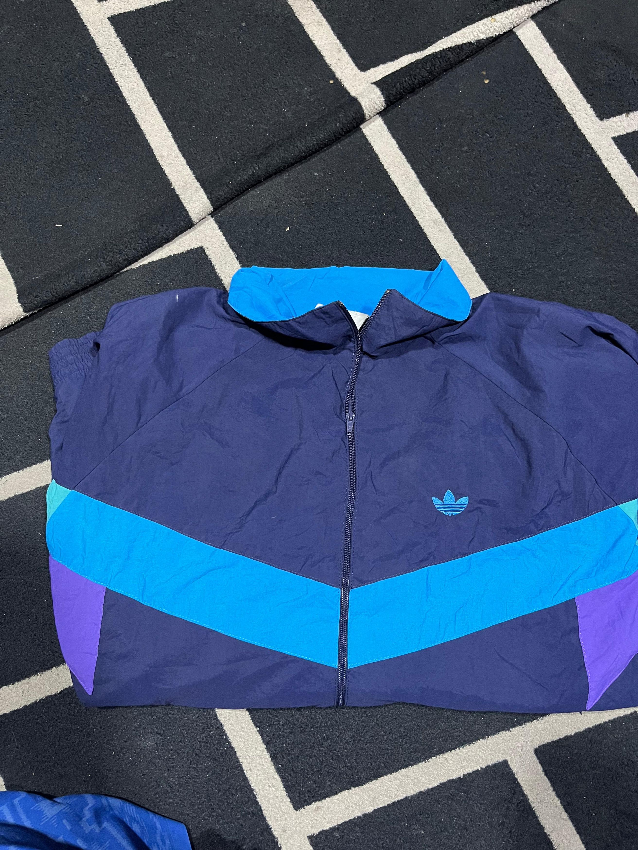 Adidas Adidas 90's Rare Vintage jacket with zipped size F192 Size US XXL / EU 58 / 5 - 4 Thumbnail