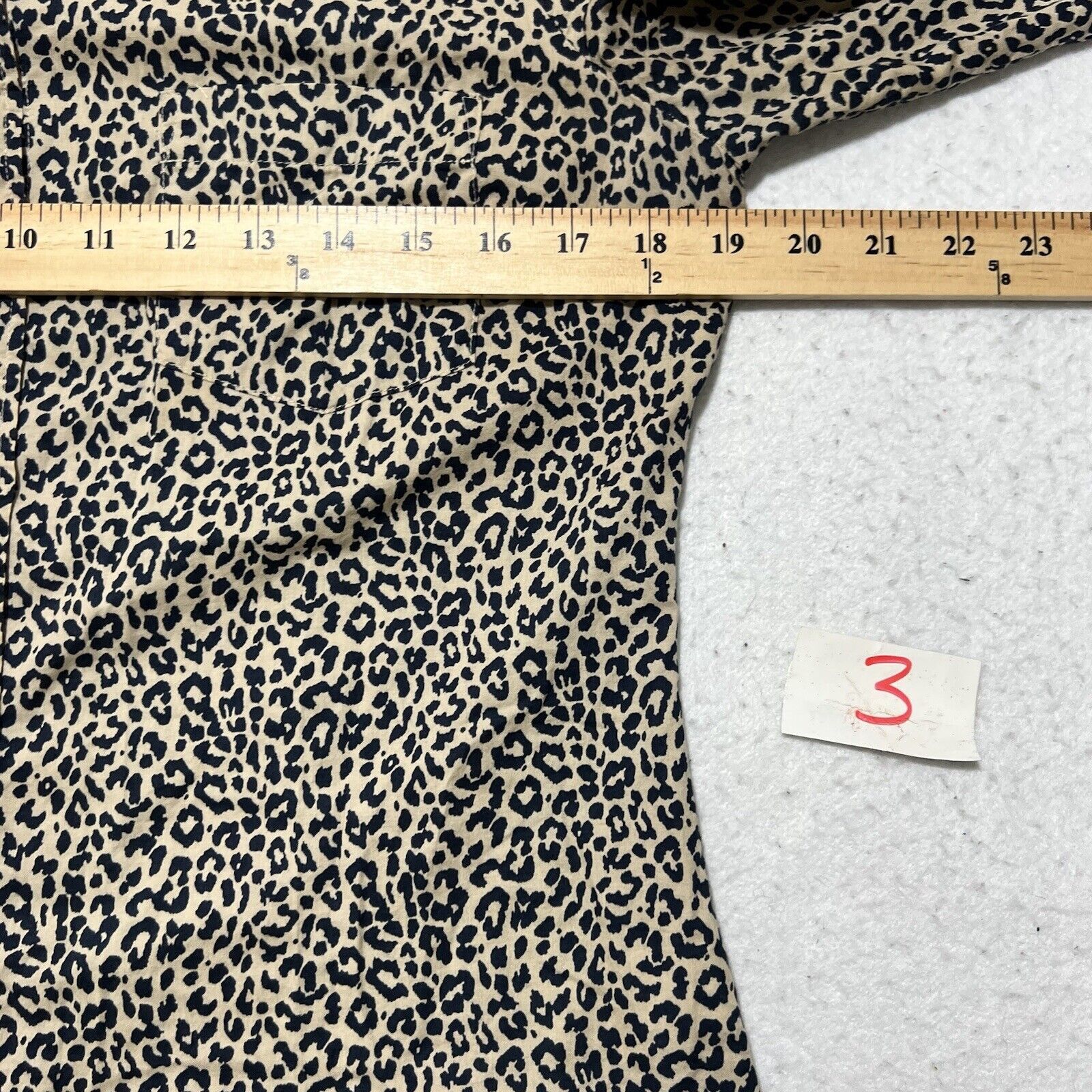 J.Crew J. Crew Button Up Long Sleeve Cheetah Leopard Print Top Size S / US 4 / IT 40 - 8 Thumbnail