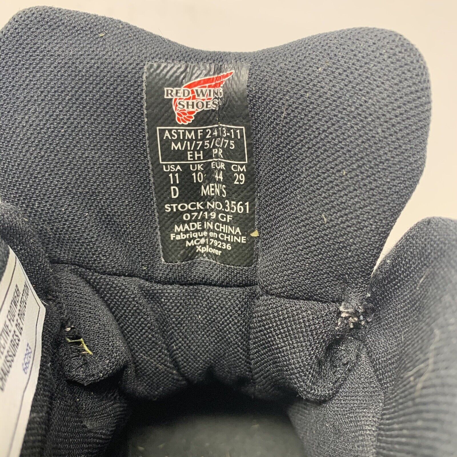 Red Wing Red Wing Men's 11 D Steel Toe Boots 3561 Waterproof Gray Size US 11 / EU 44 - 7 Thumbnail