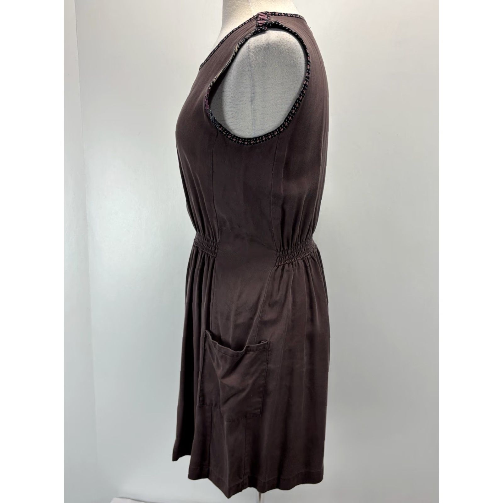 Vintage Matilda Jane Miranda Friends Forever Dress Women’s Medium Purple Pockets Casual Size M / US 6-8 / IT 42-44 - 2 Thumbnail