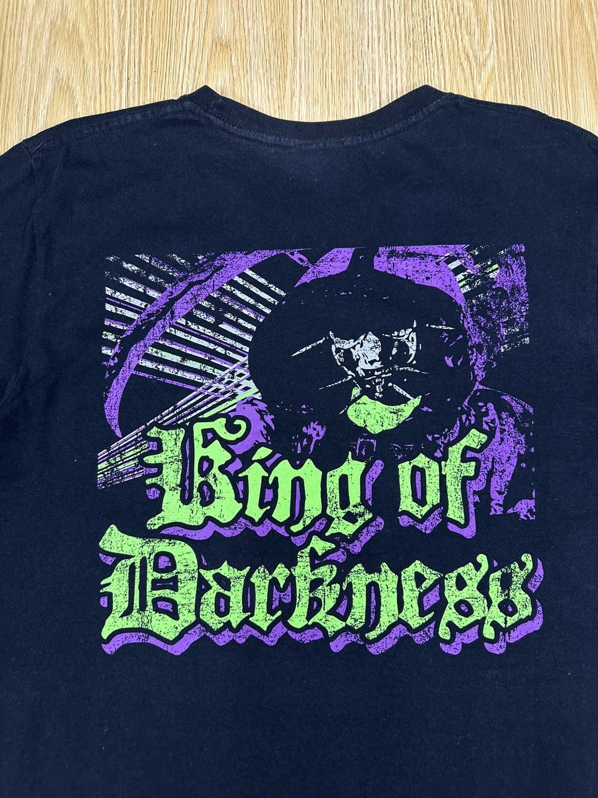WWE NJPW King of Darkness Back Heat Tshirt A934 Size US L / EU 52-54 / 3 - 6 Thumbnail