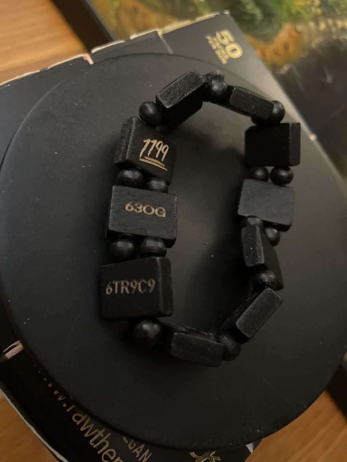 Other Bazo 1199FM x 63wog Collab Black Bracelet Size ONE SIZE - 2 Thumbnail
