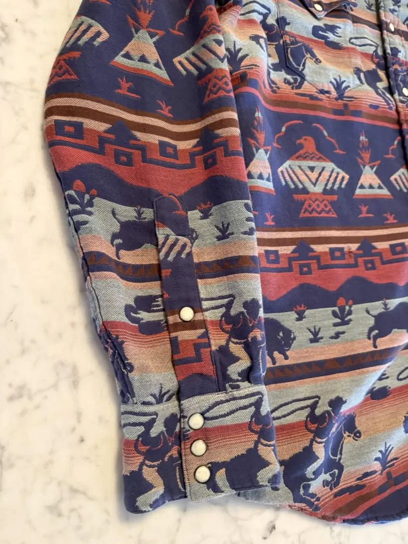 Ralph Lauren Ralph Lauren Southwestern Indian Aztec Western Rodeo Shirt Size US L / EU 52-54 / 3 - 1 Thumbnail