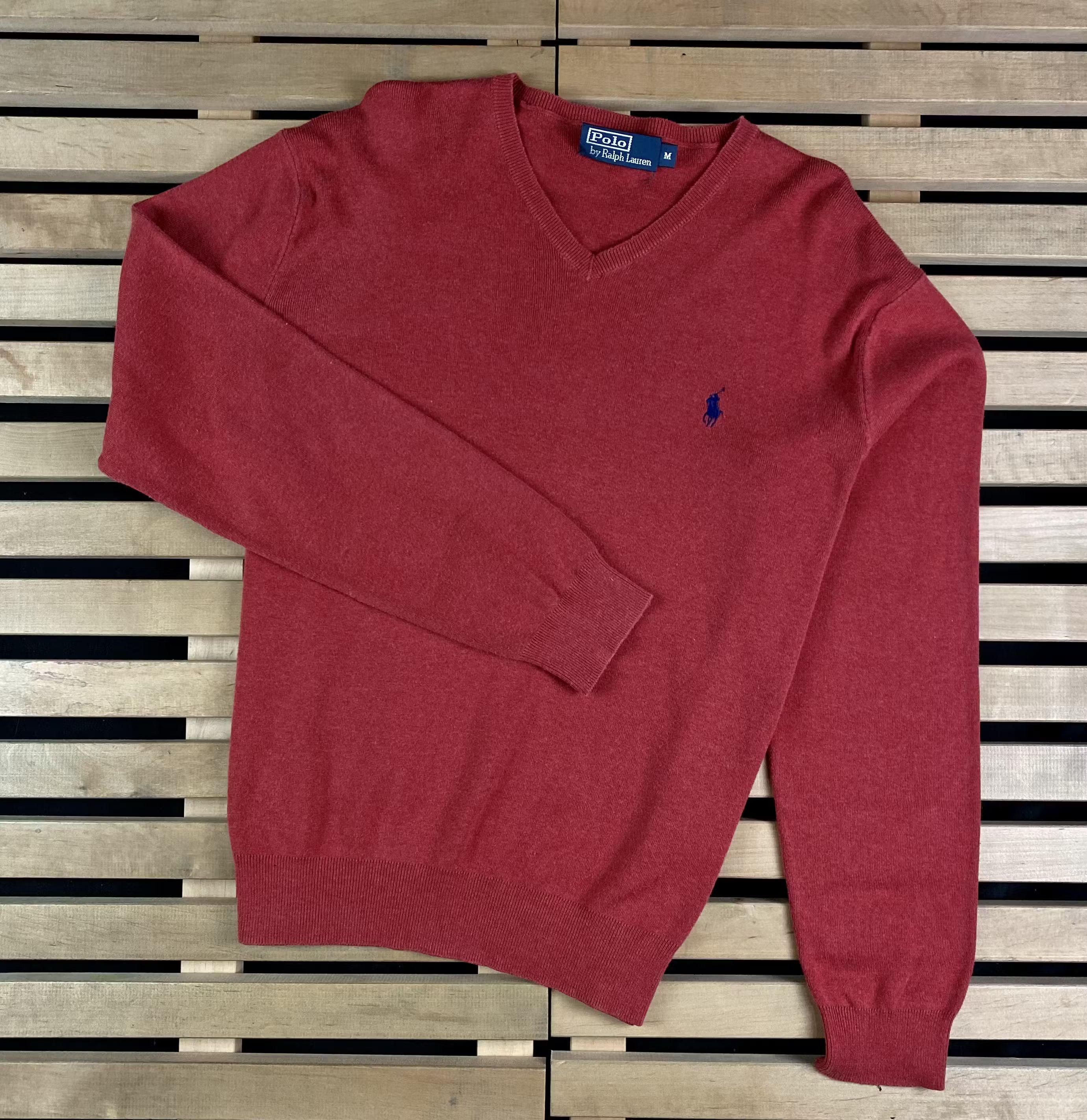 Mens Polo Ralph Lauren Vintage Jumper Size M