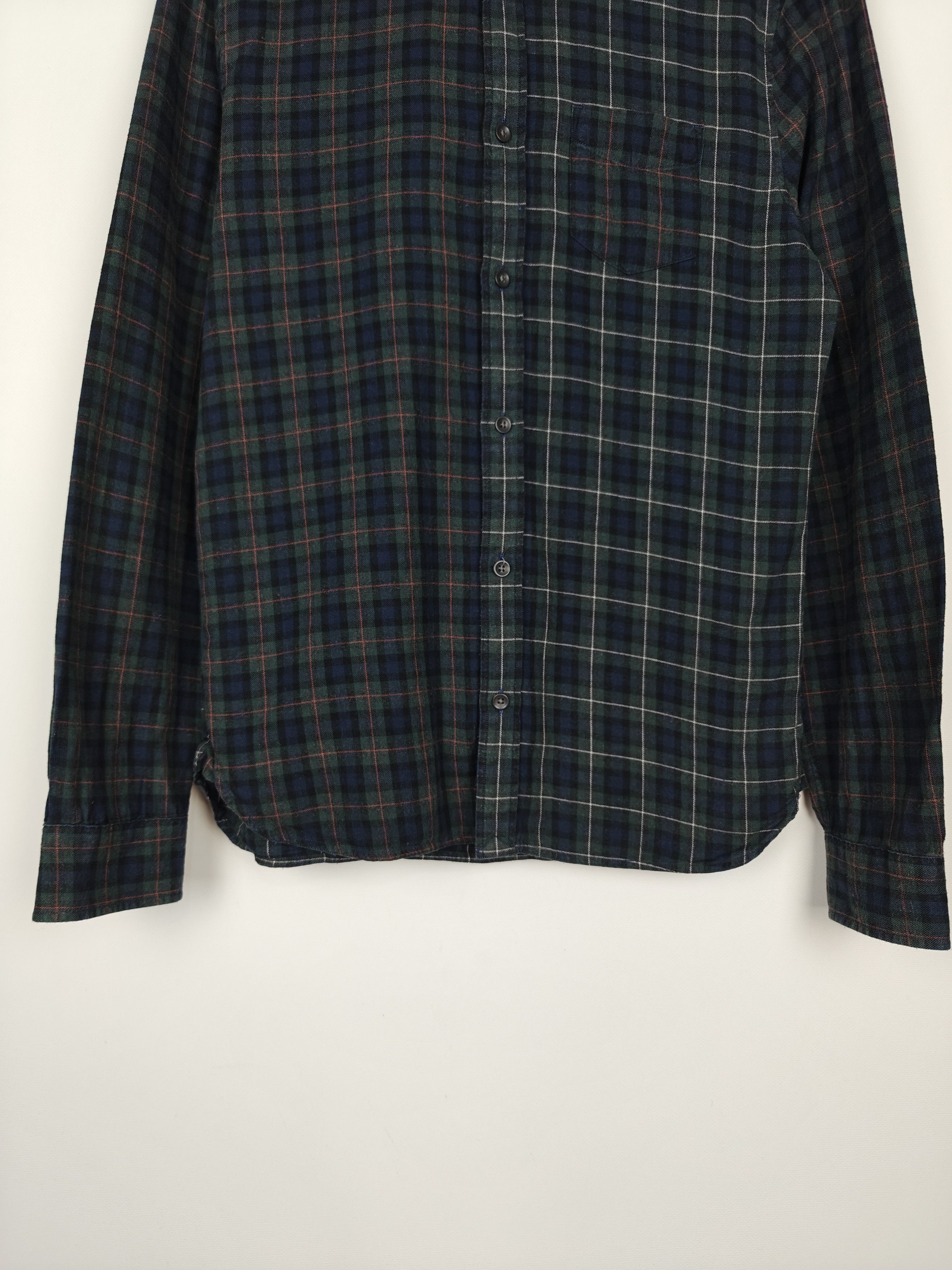 Allsaints Allsaints Mens Flannel Plaid Darby Long Sleeve Shirt size S Size US S / EU 44-46 / 1 - 3 Thumbnail