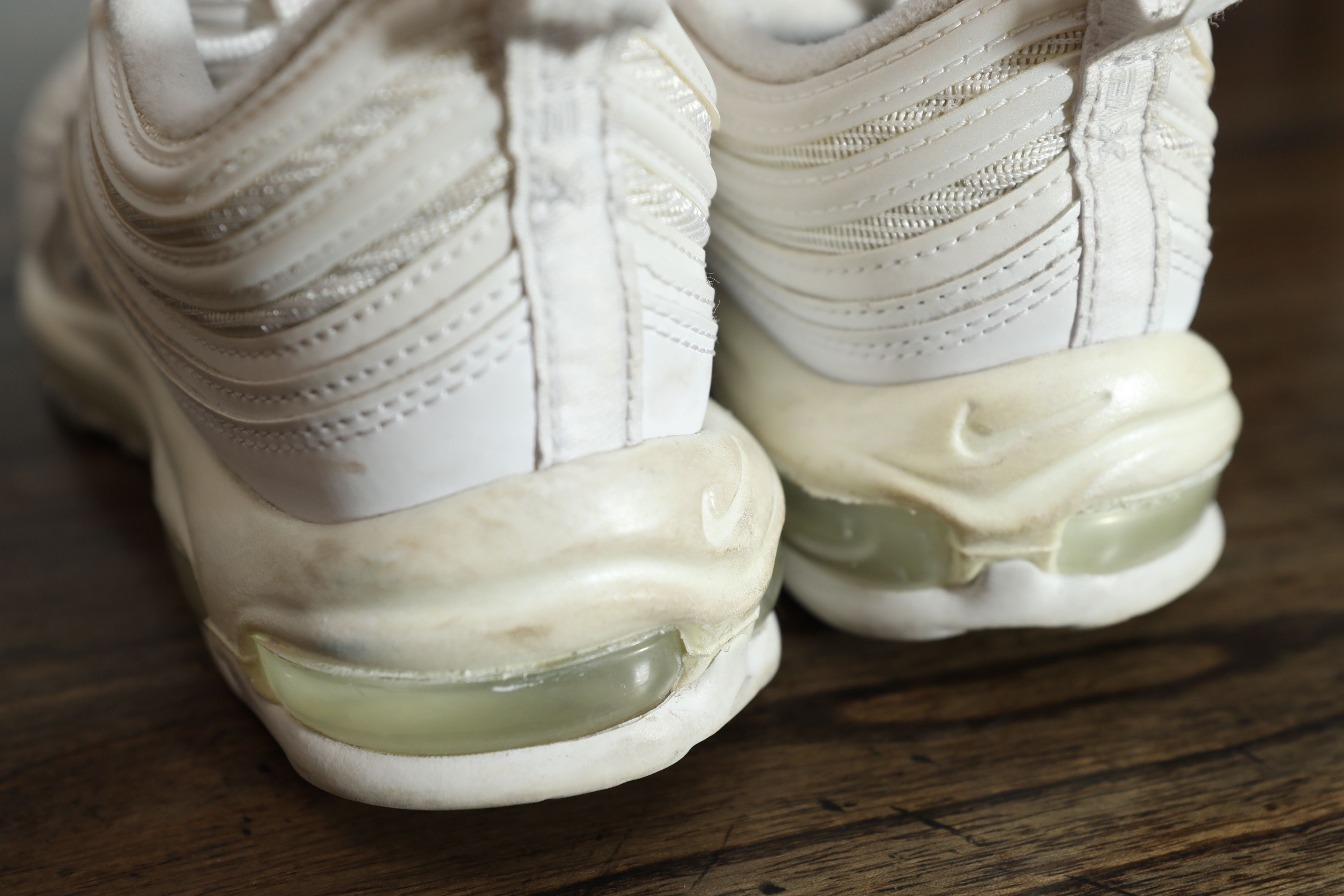 Nike Nike Air Max 97 White Pure Platinum (9.5) Size US 9.5 / IT 39.5 - 9 Thumbnail