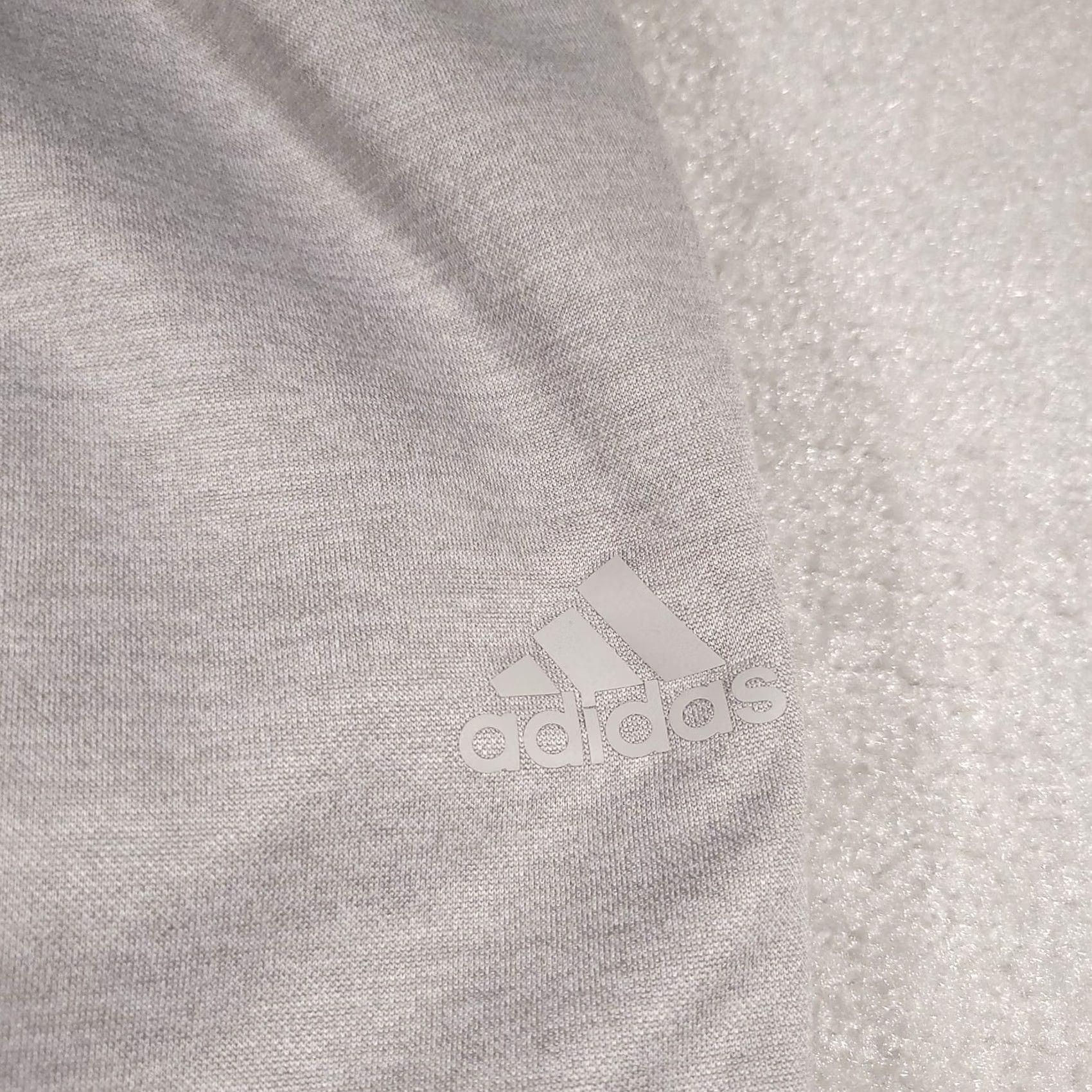 Adidas Adidas Pants Mens 2XL Gray ClimaWarm Fleece Jogger Pockets Drawstring Athletic Size US 39 - 5 Thumbnail