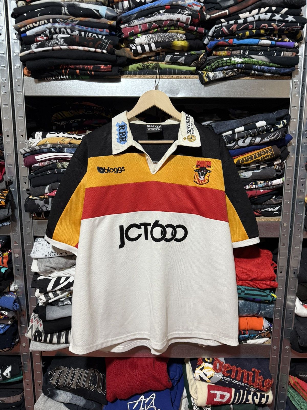 Vintage Vintage Bradford Bulls 2002/2003 Home Rugby Shirt Jersey Size US XXL / EU 58 / 5 - 1 Thumbnail