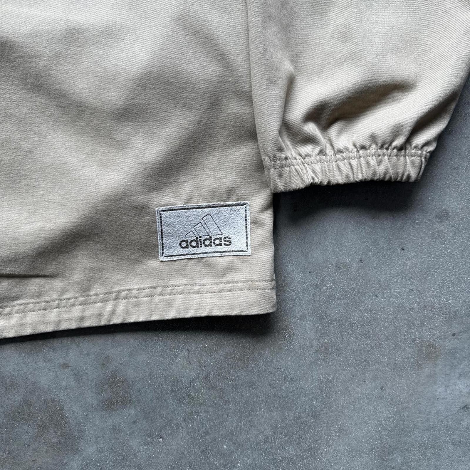 Other Adidas Sand Y2K Windbreaker Jacket Hood & Discrete Pockets Size US XXL / EU 58 / 5 - 6 Thumbnail