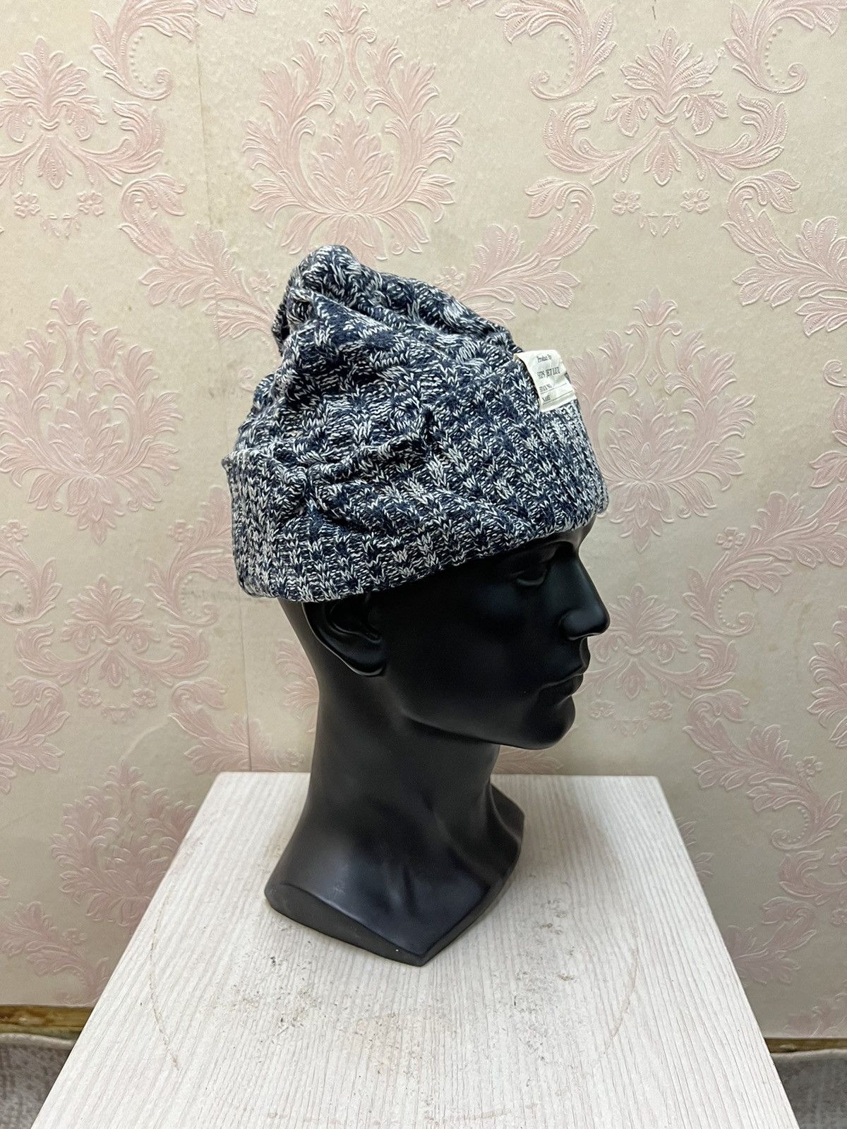 Ships Jet Blue Japanese Ships Jet Blue Crochet Beanie Hats Size ONE SIZE - 4 Thumbnail