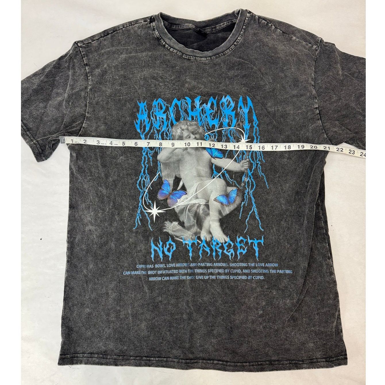 Other Romwe Our Street Life Graphic Tee Archery Cupid Medium Size US M / EU 48-50 / 2 - 3 Thumbnail