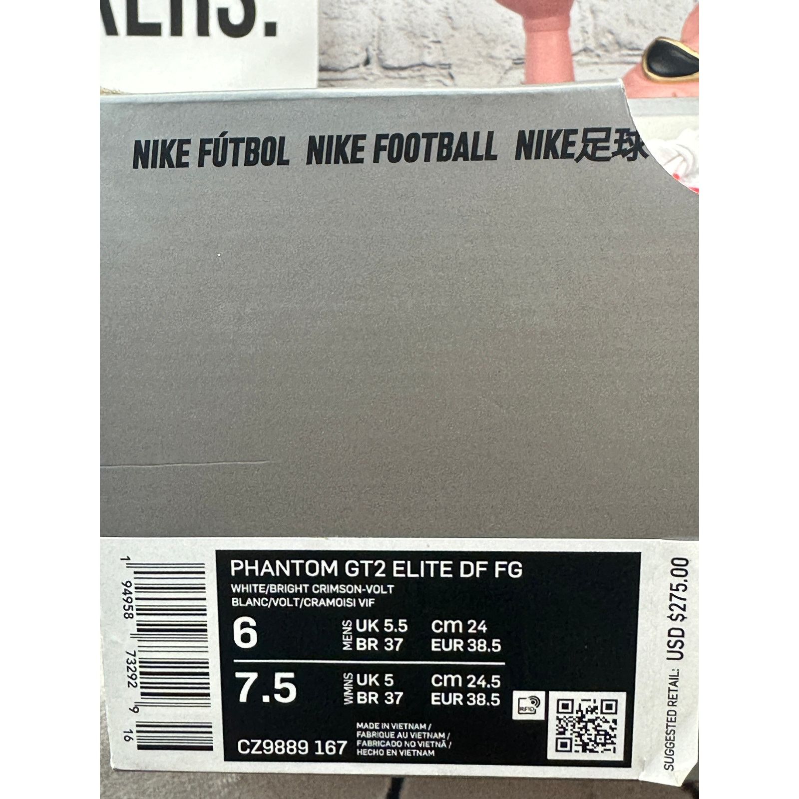 Nike Nike Phantom GT2 Elite DF FG Soccer Cleats Mens 6 Womens 7.5 Size US 7.5 / IT 37.5 - 9 Thumbnail