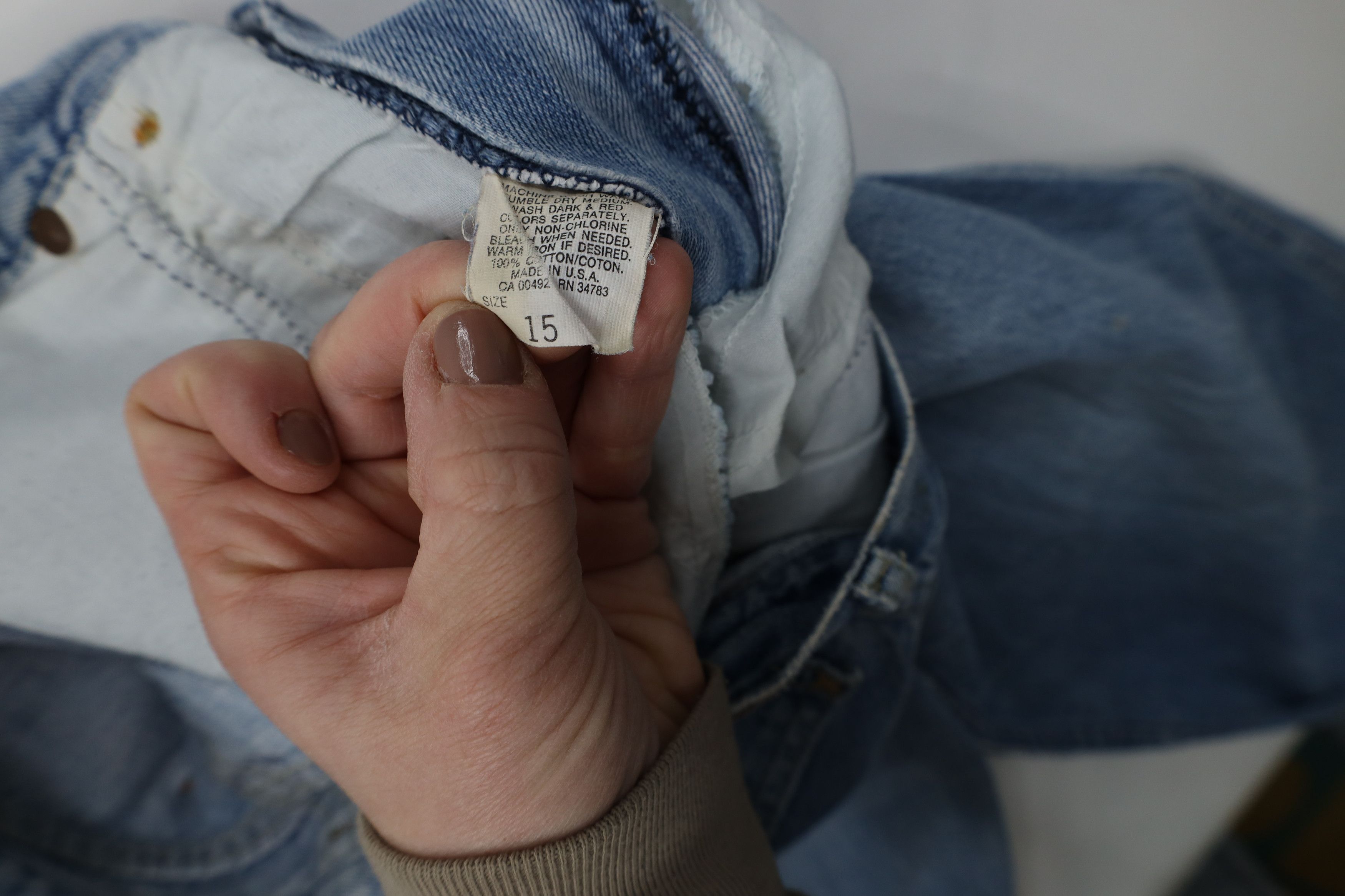 Lee Vintage 90s Lee Relaxed Tapered Leg Denim Jeans Blue USA Size 36" / US 14 / IT 50 - 10 Thumbnail