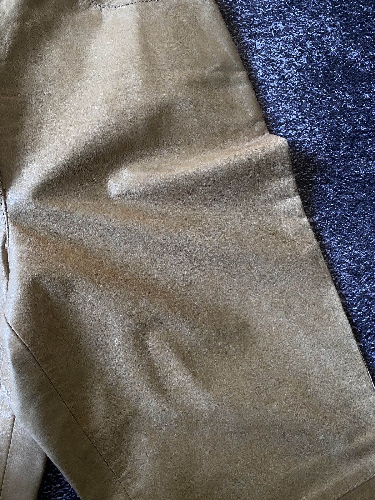 Missoni Vintage Missoni Rare Leather Trouser Pants Women Size 27" / US 4 / IT 40 - 13 Thumbnail