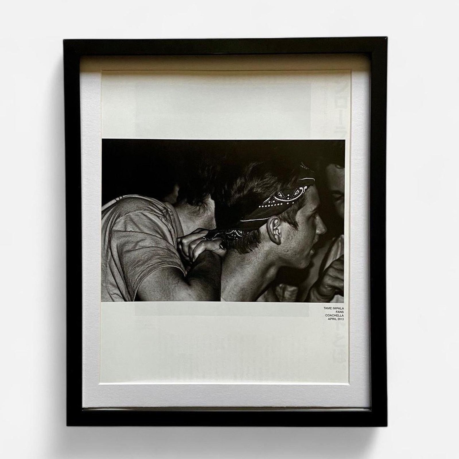 Hedi Slimane × Saint Laurent Paris × Vintage Hedi Slimane Lou Reed photography framed poster 9x11 Size ONE SIZE - 1 Thumbnail